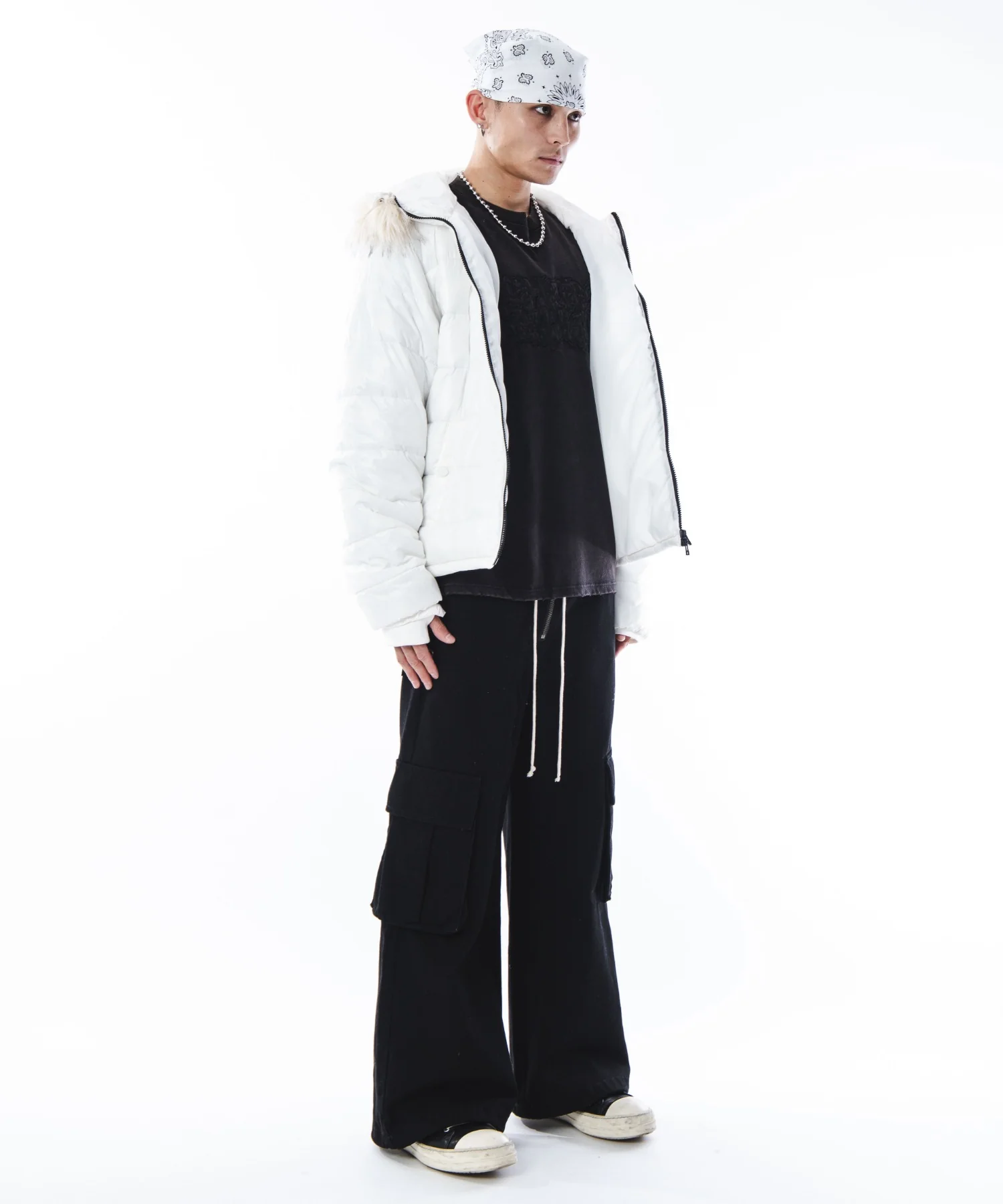 2WAYシャイニーパファーフーディー - Image 20