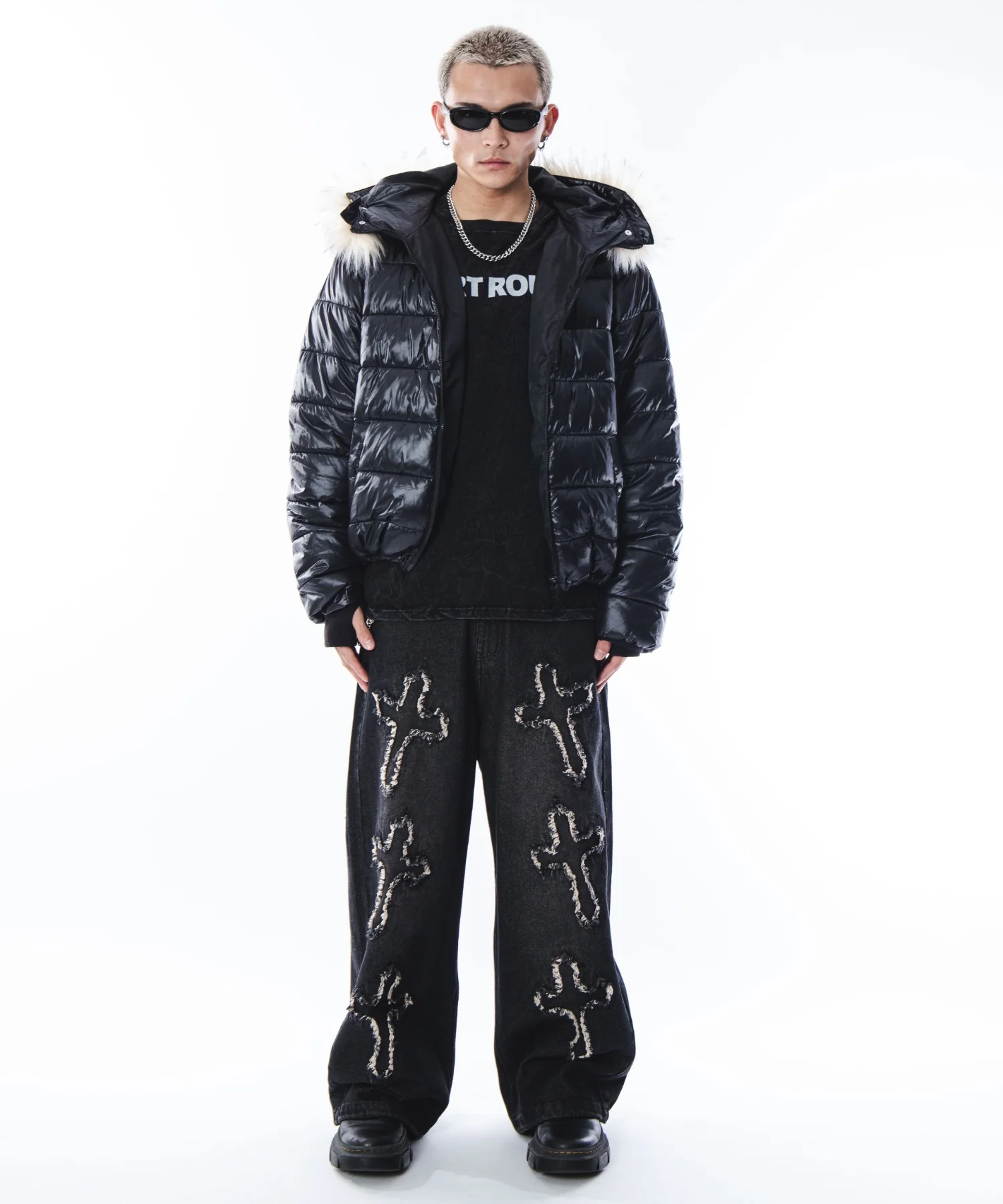 2WAYシャイニーパファーフーディー - Image 39