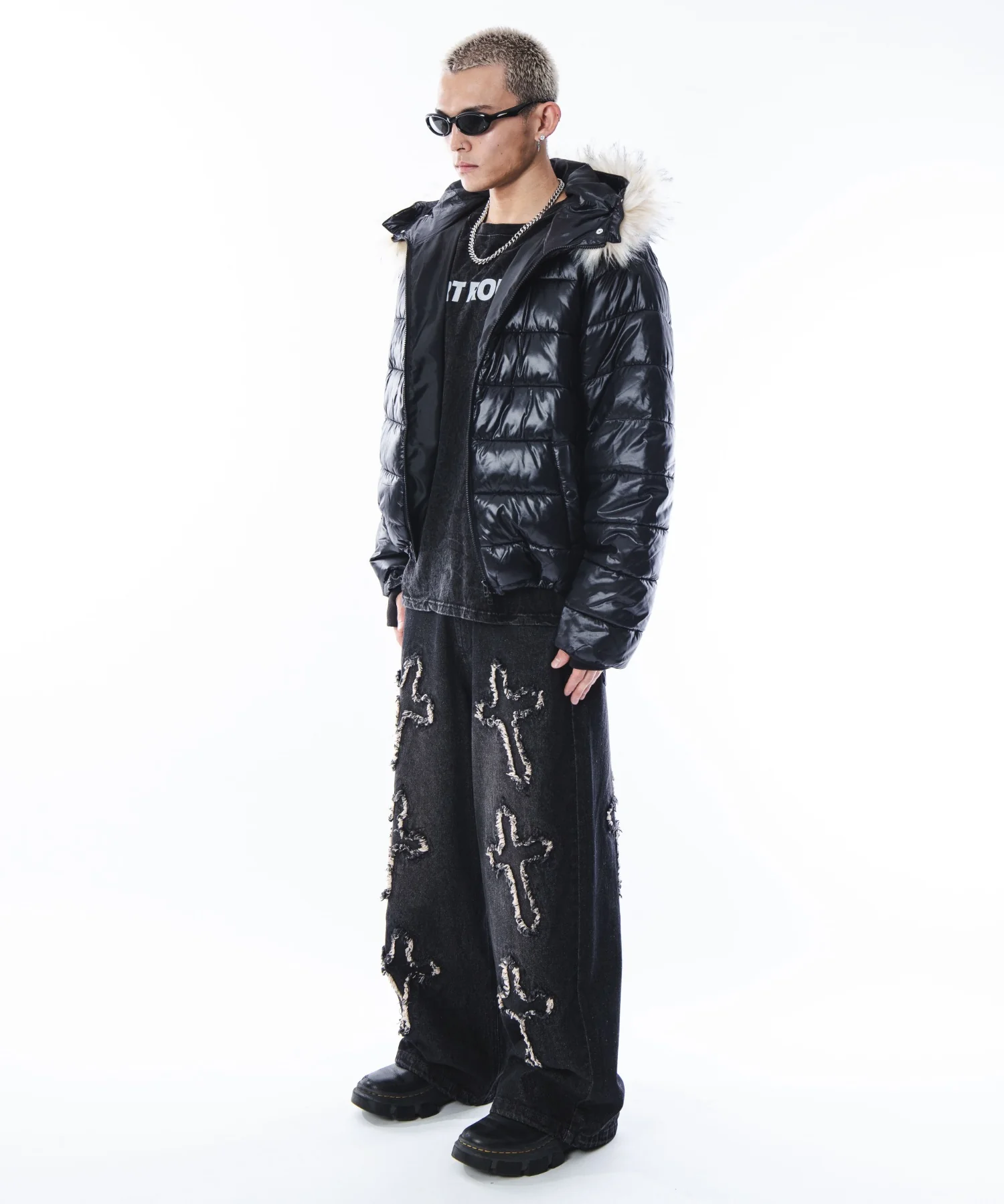 2WAYシャイニーパファーフーディー - Image 40
