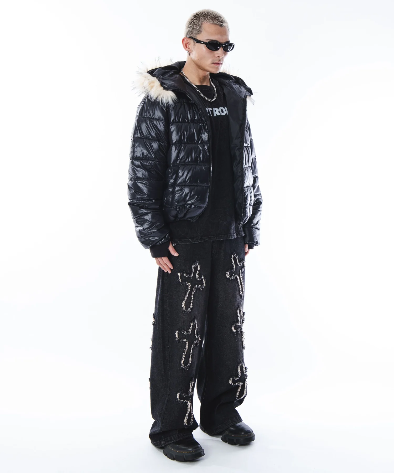 2WAYシャイニーパファーフーディー - Image 42