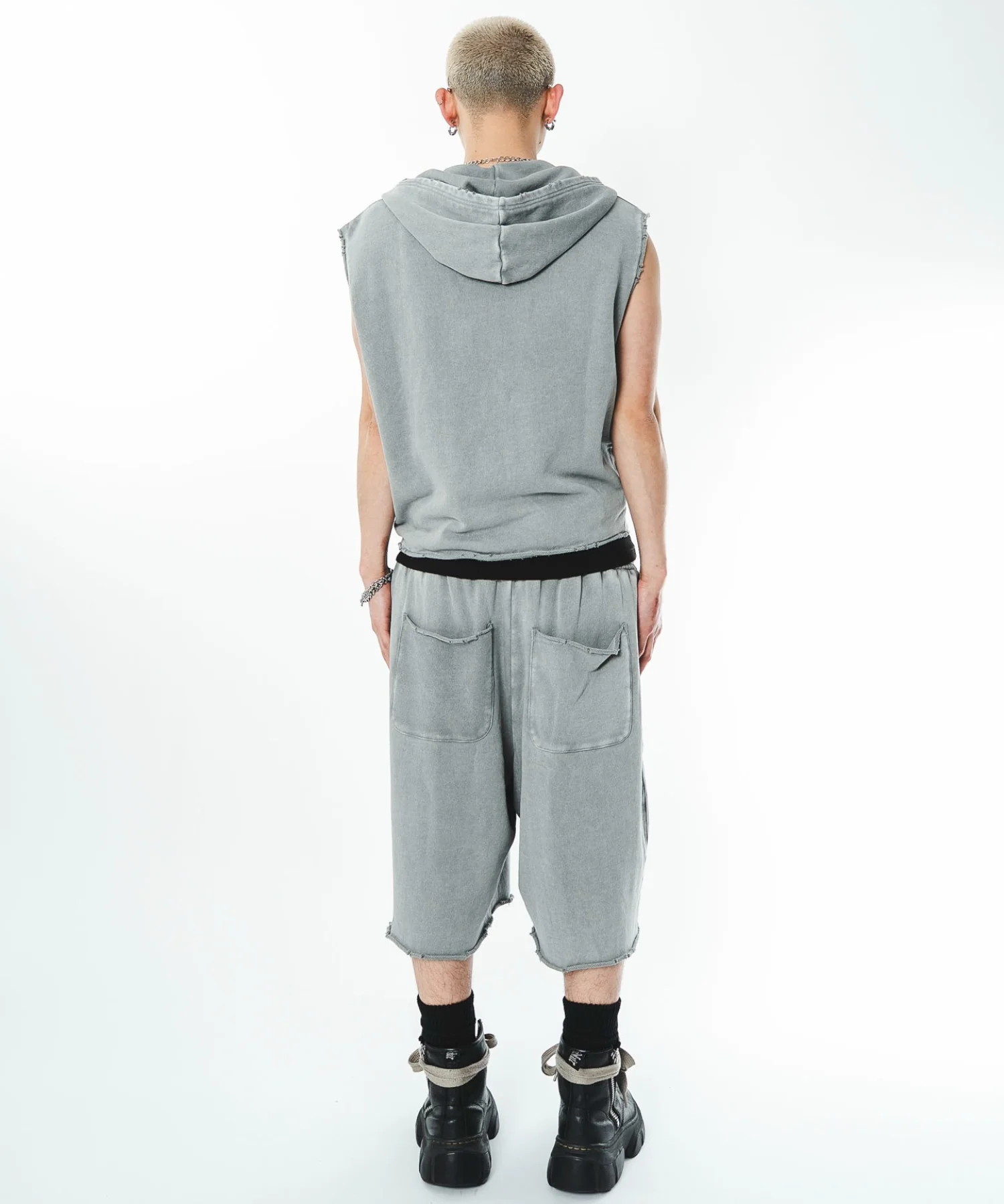 ブリーチダメージノースリーブZIPパーカー - Image 40