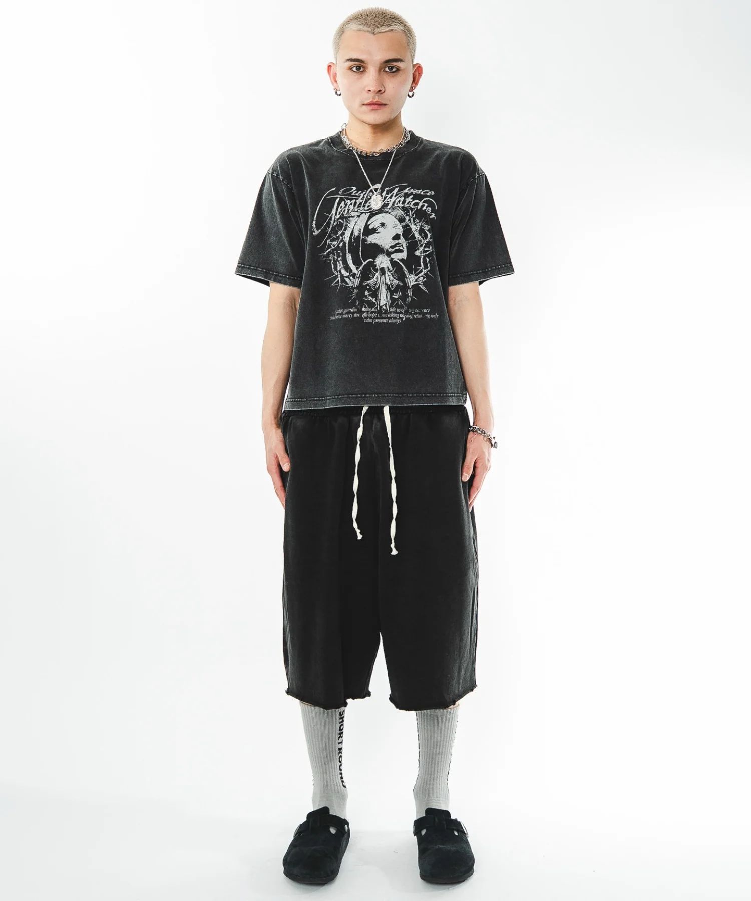 ブリーチダメージスウェットショーツ - Image 51