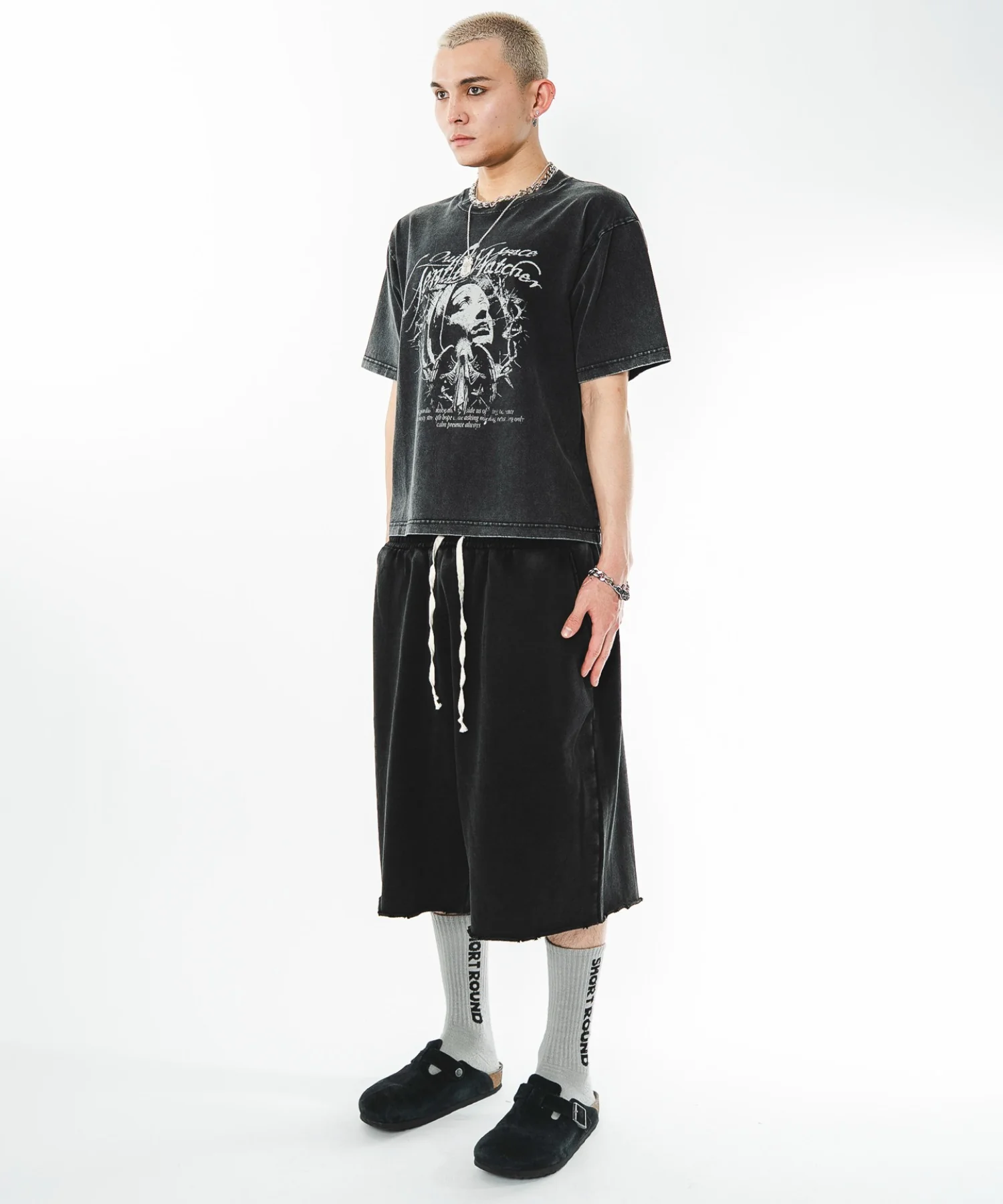 ブリーチダメージスウェットショーツ - Image 52