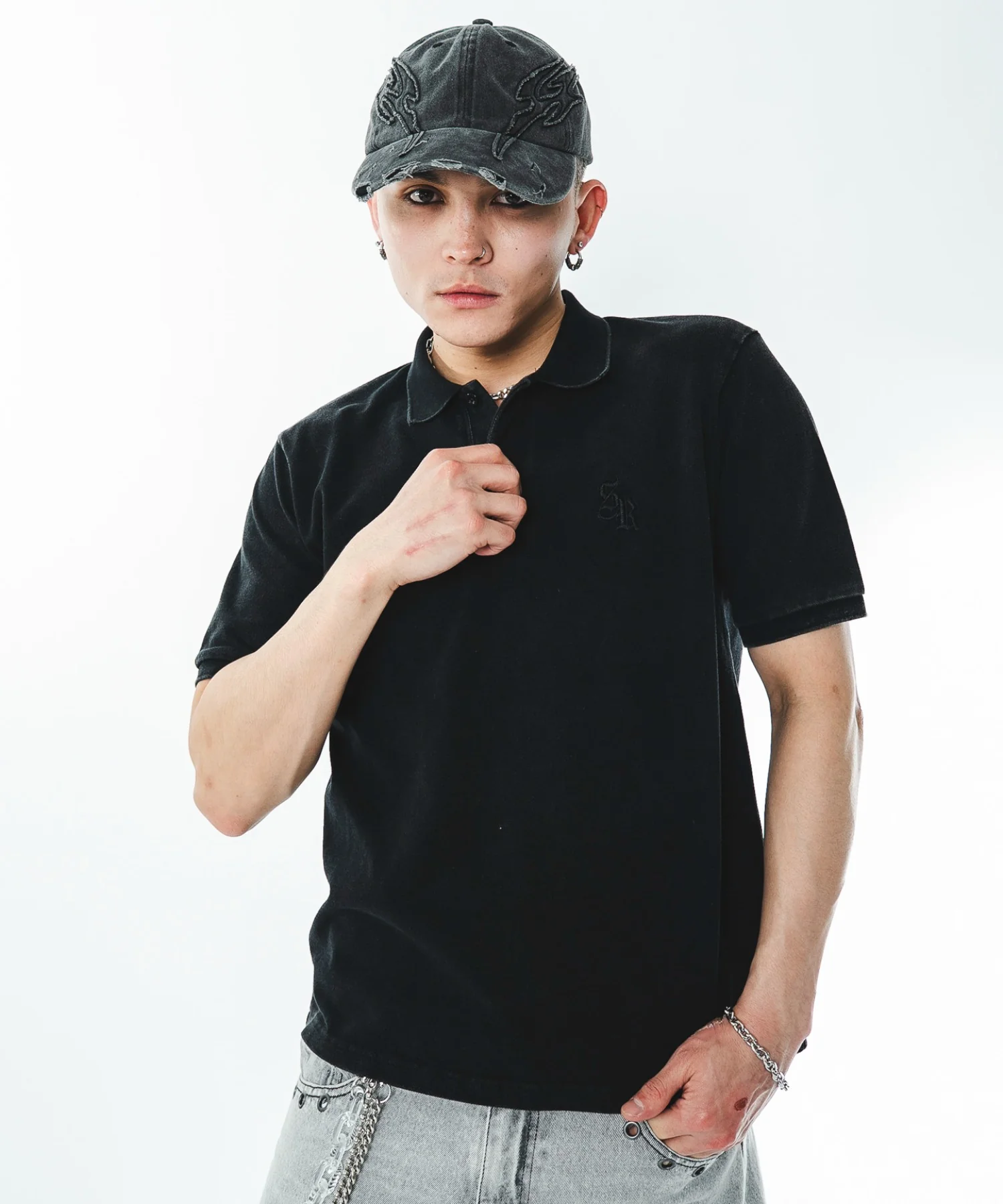 ケミカルウォッシュポロシャツ(SS) - Image 11