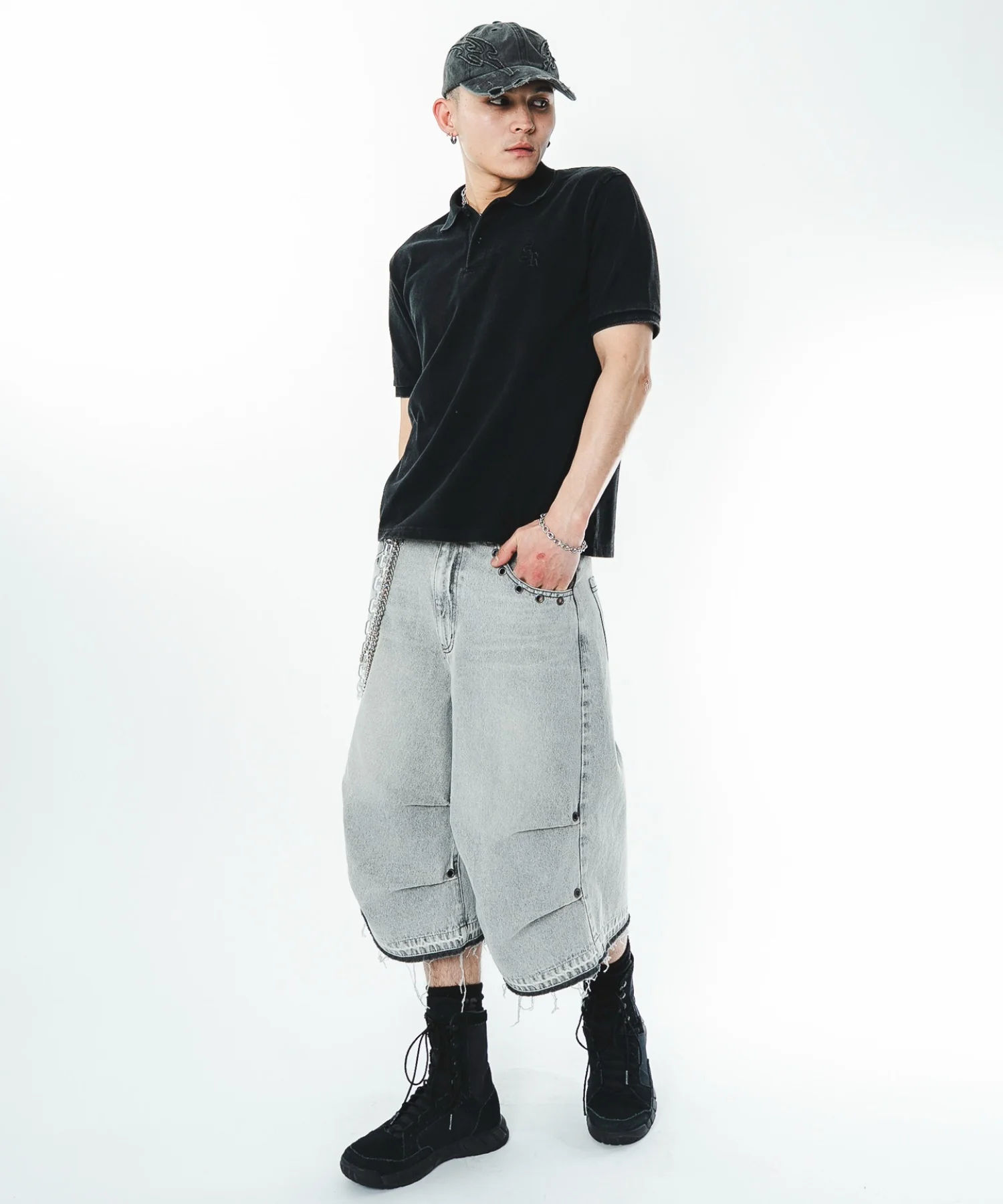ケミカルウォッシュポロシャツ(SS) - Image 4