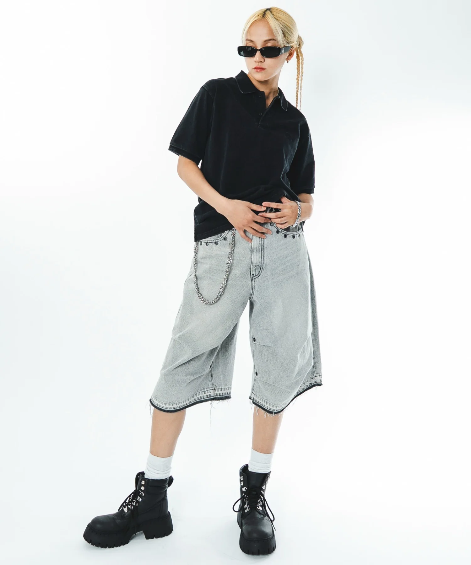 ケミカルウォッシュポロシャツ(SS) - Image 5