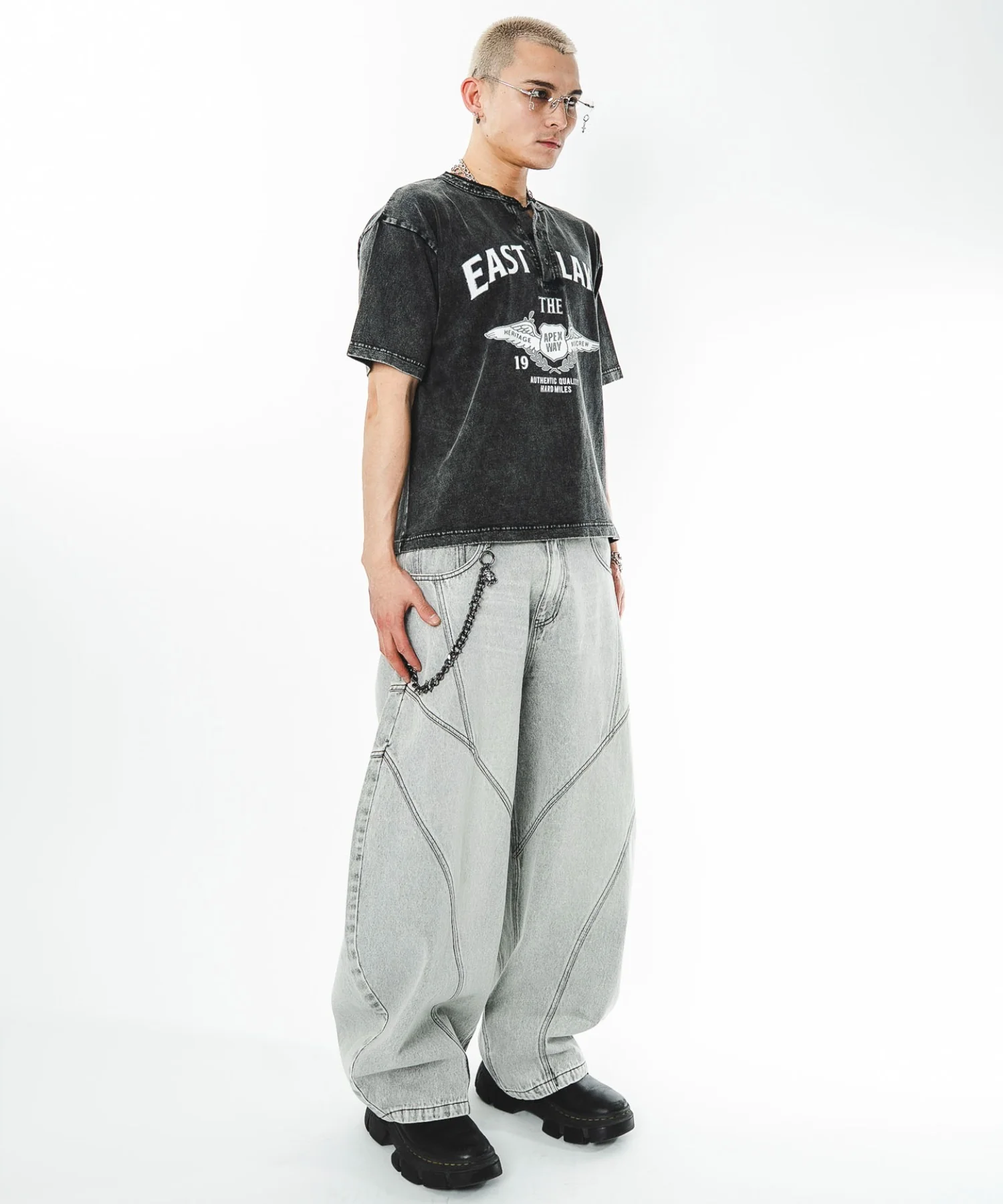 グラフィックヘンリーネックT(SS) - Image 31