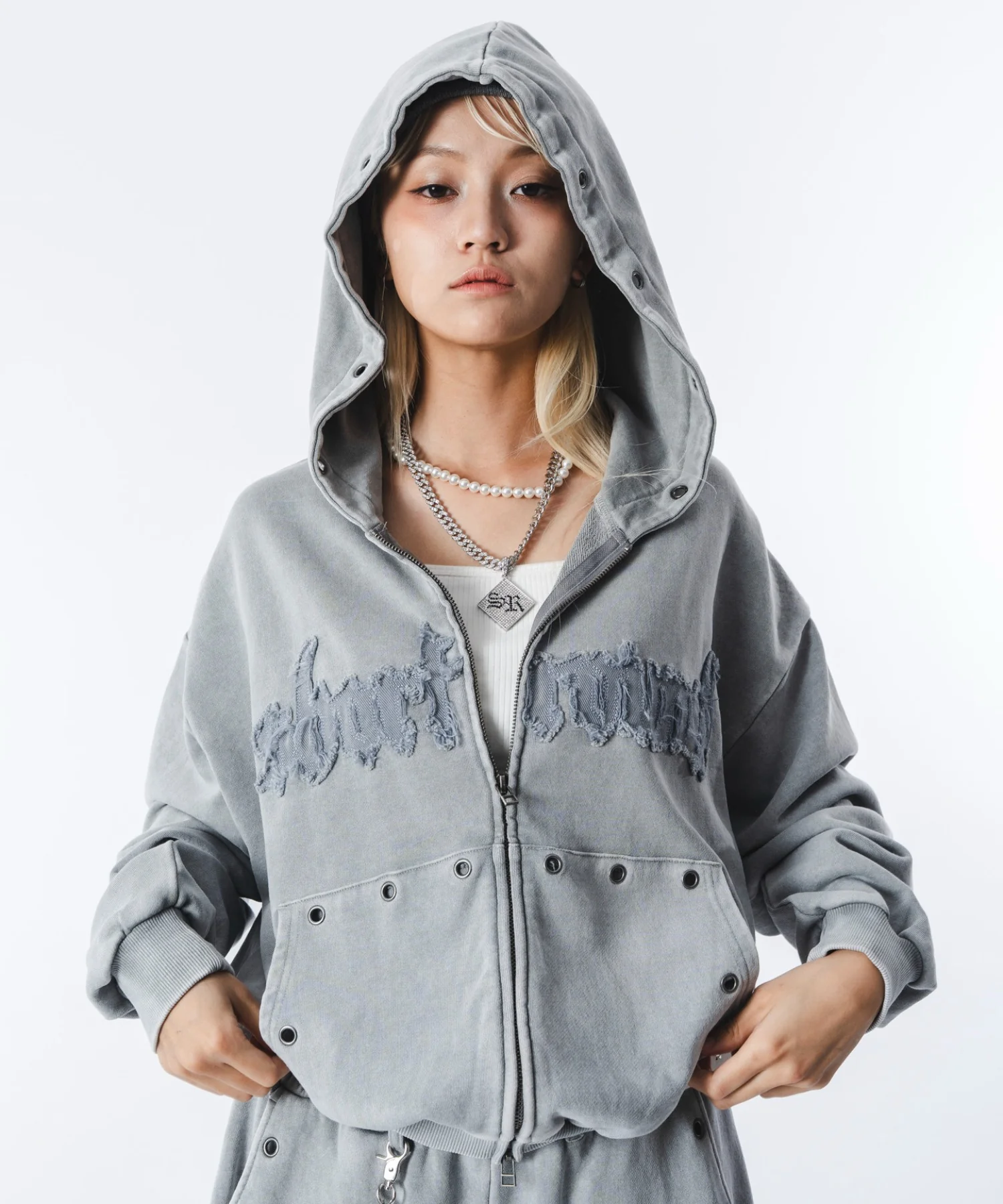ブリーチハトメZIPパーカー - Image 34