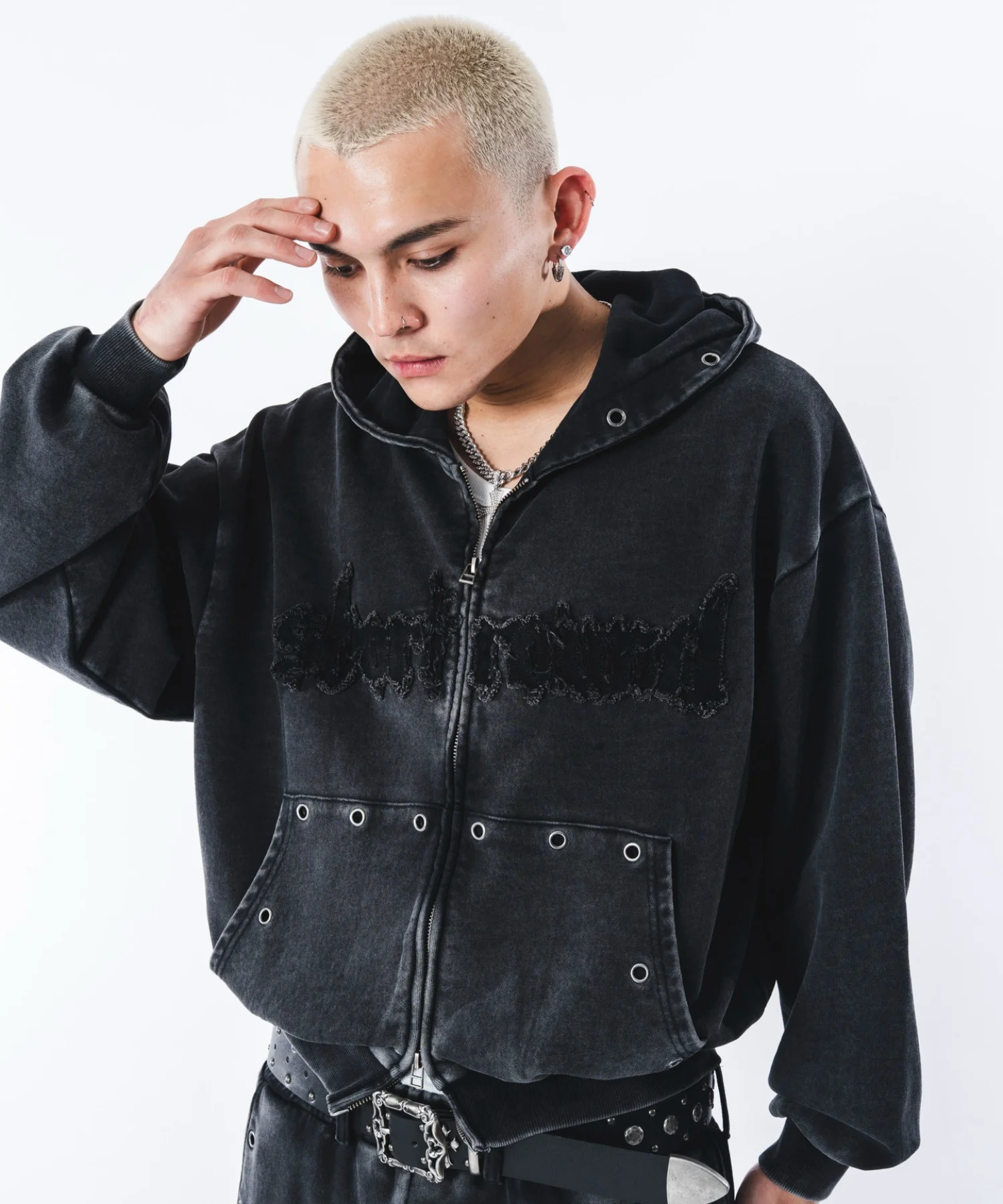 ブリーチハトメZIPパーカー - Image 44