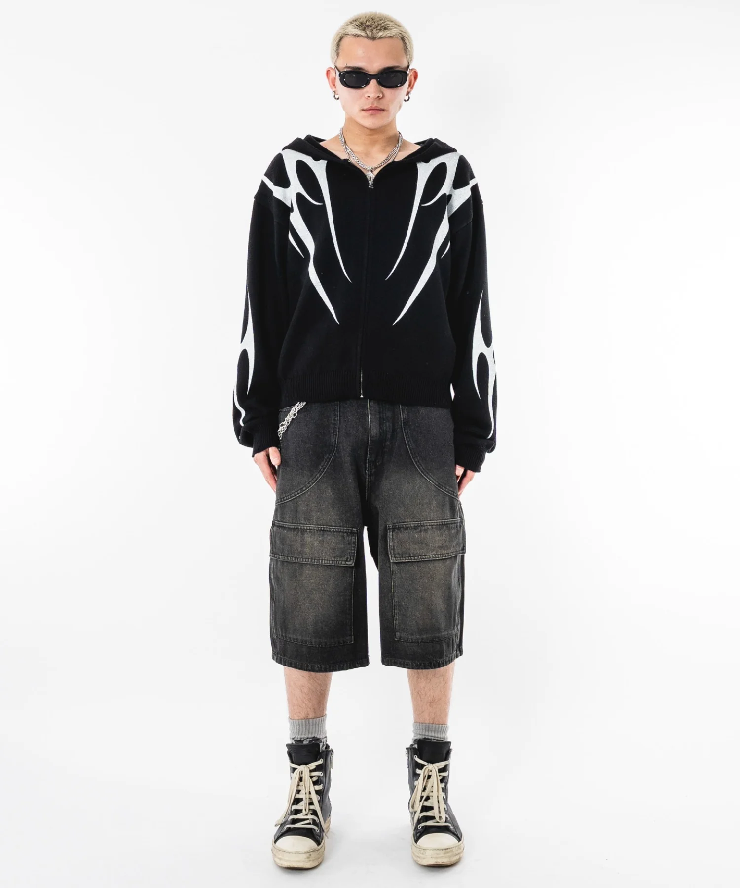 トライバルニットZIPパーカー - Image 43