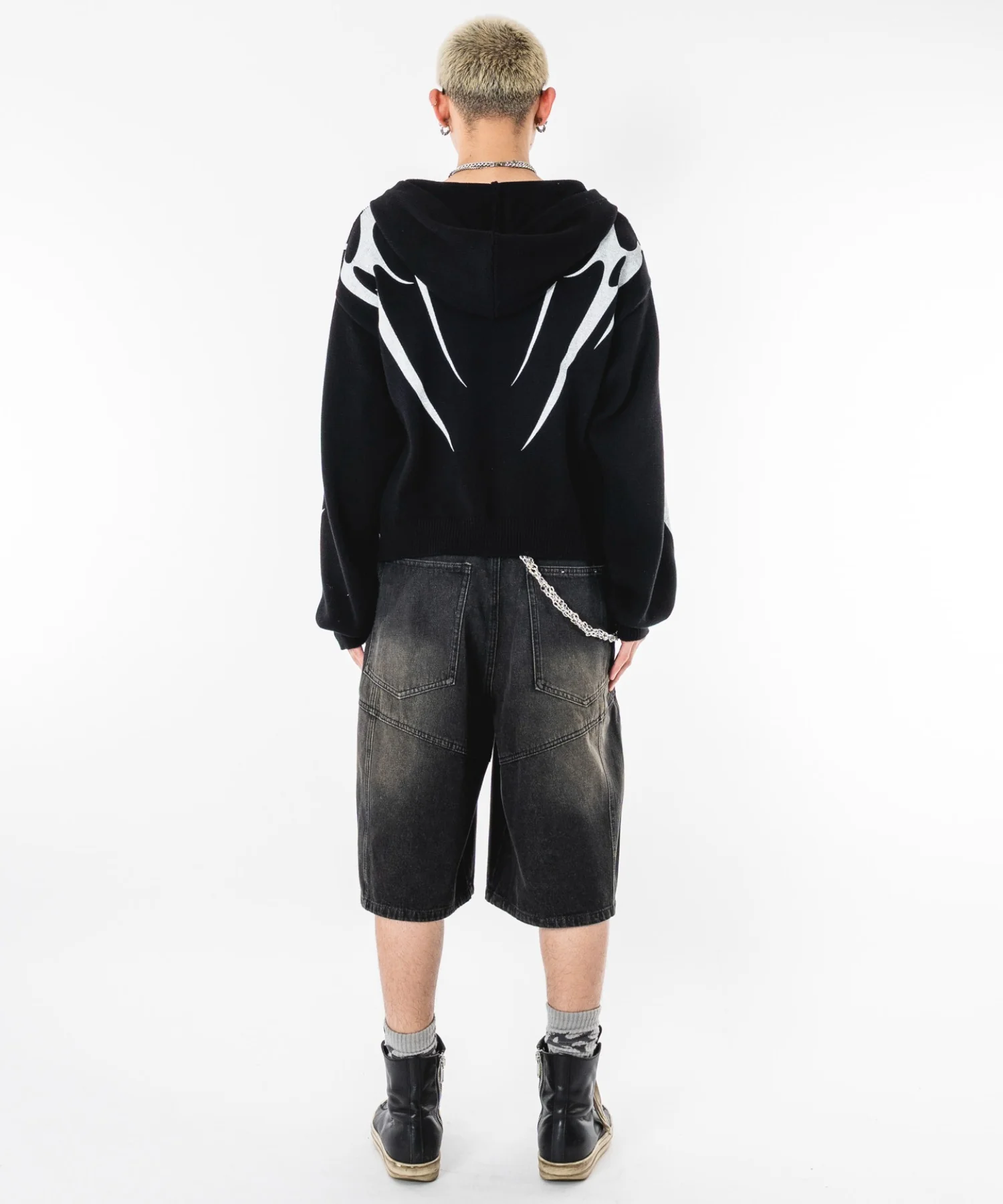 トライバルニットZIPパーカー - Image 45