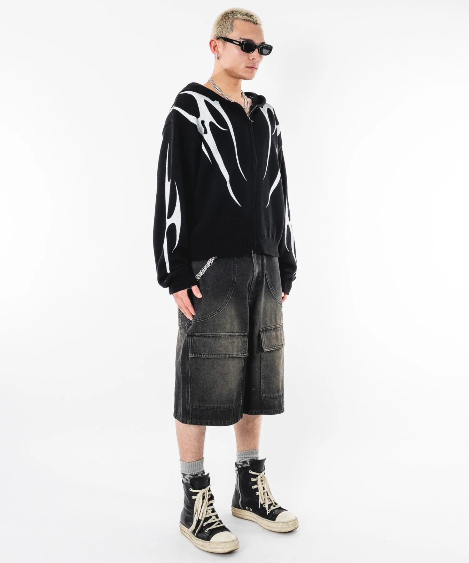 トライバルニットZIPパーカー - Image 46