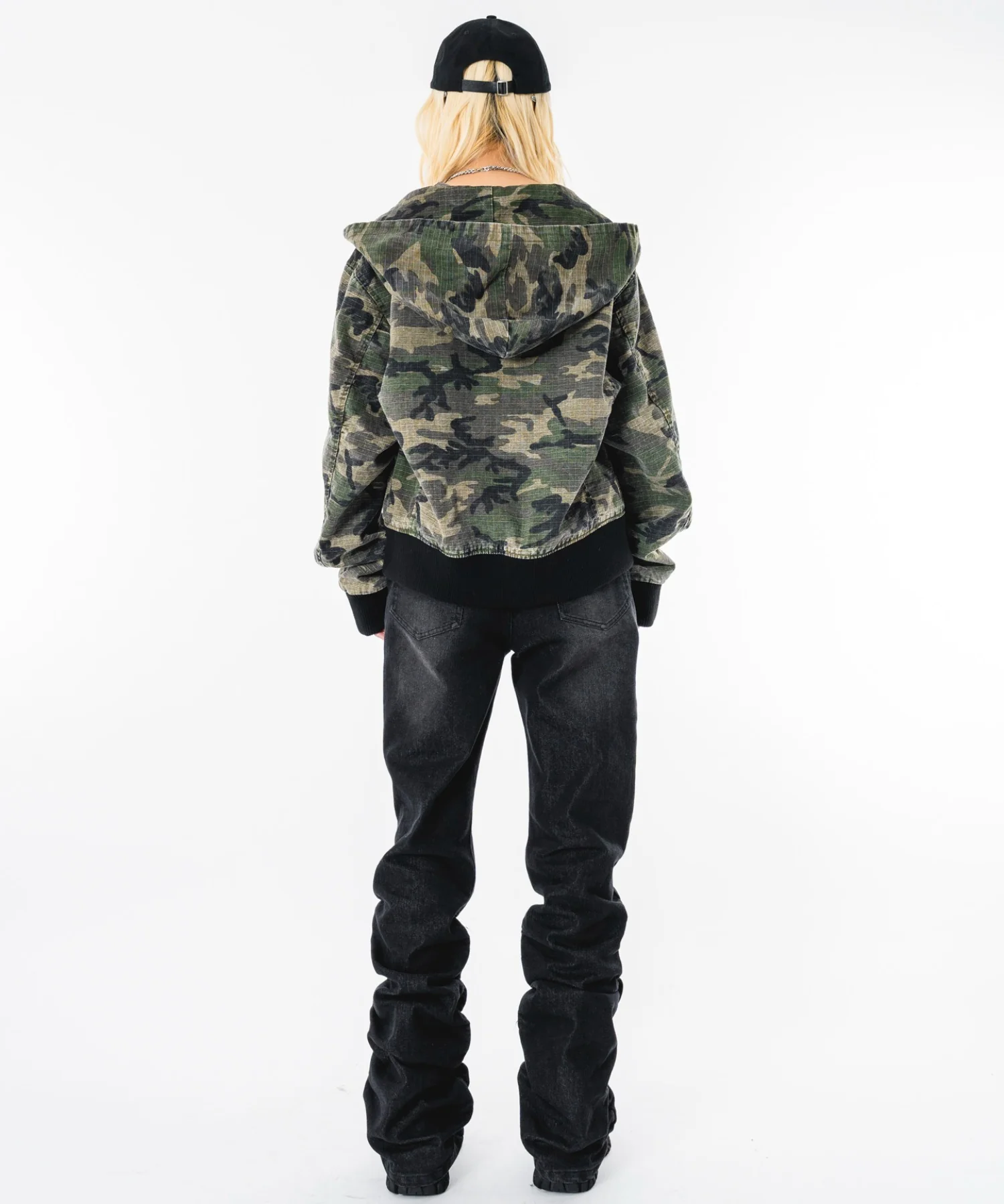 リップストップフードブルゾン - Image 49