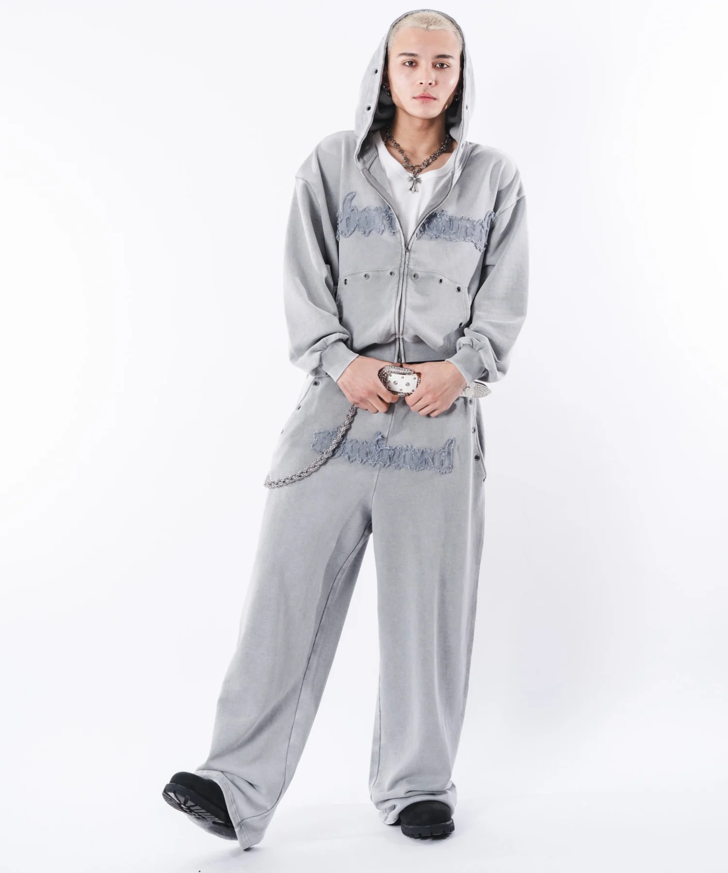 ブリーチハトメスウェットパンツ - Image 26