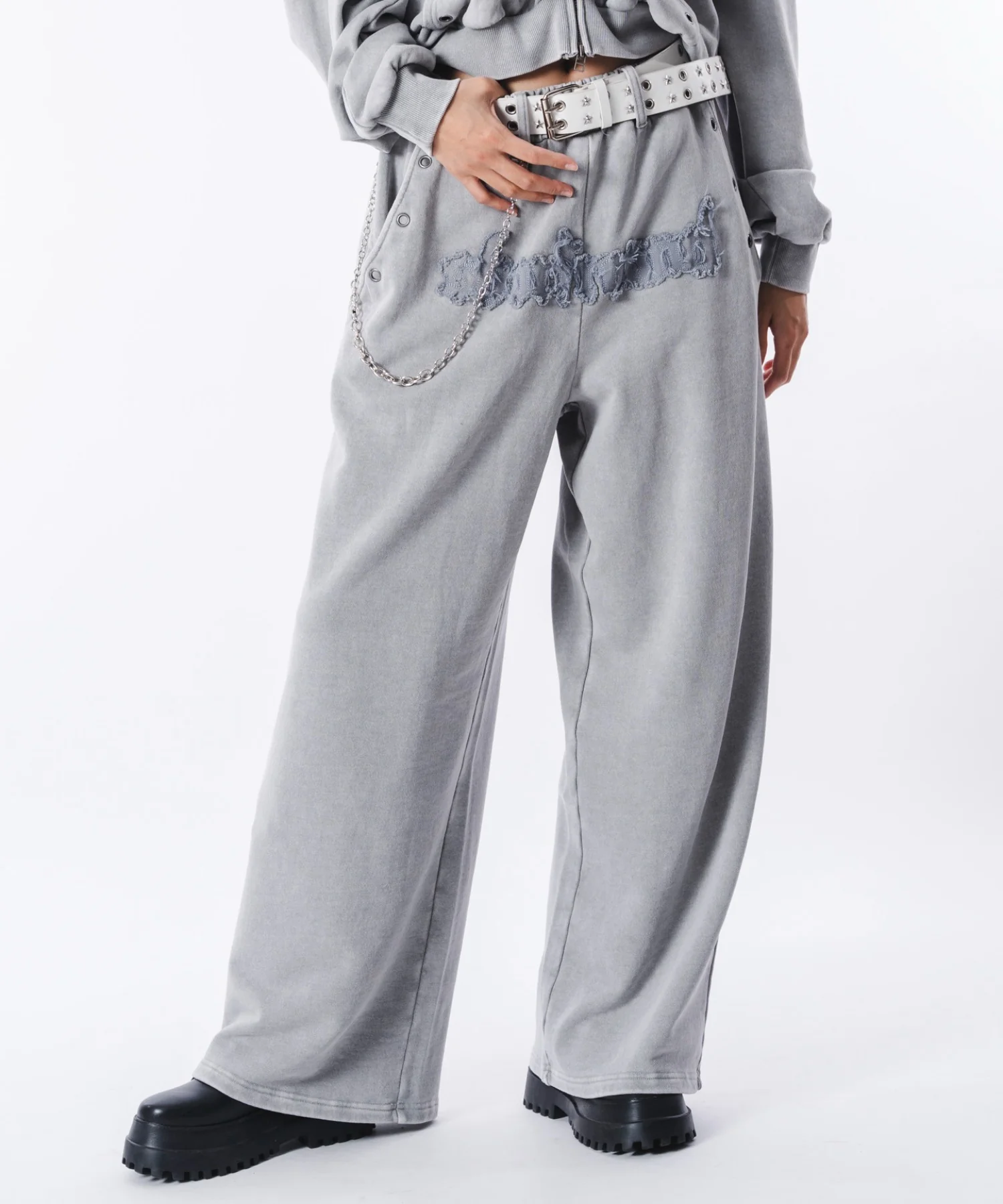 ブリーチハトメスウェットパンツ - Image 31