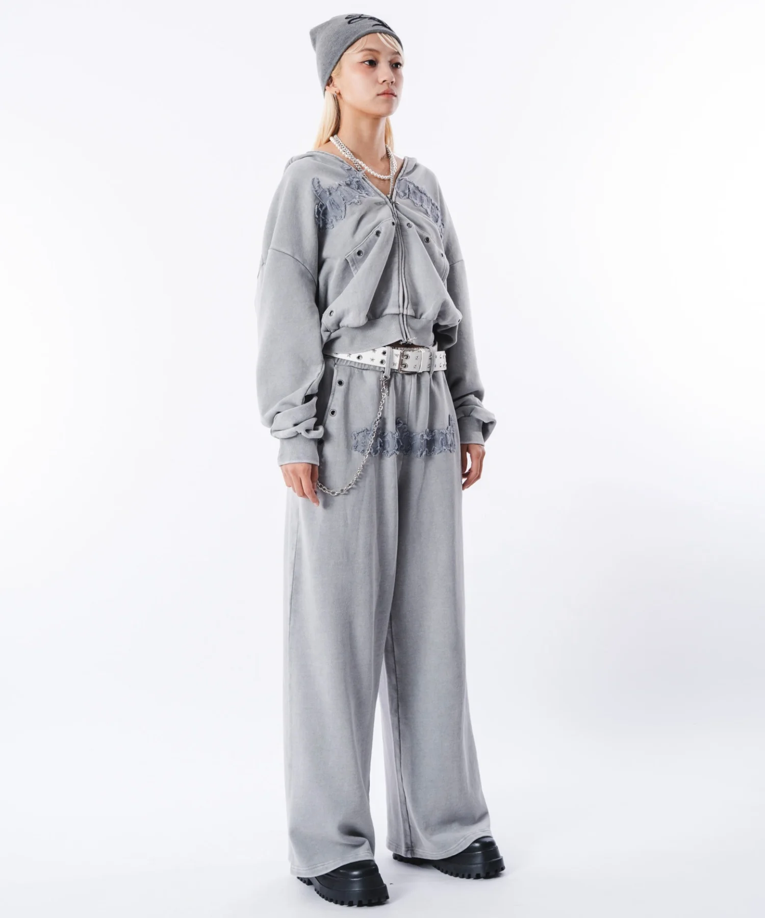 ブリーチハトメスウェットパンツ - Image 35