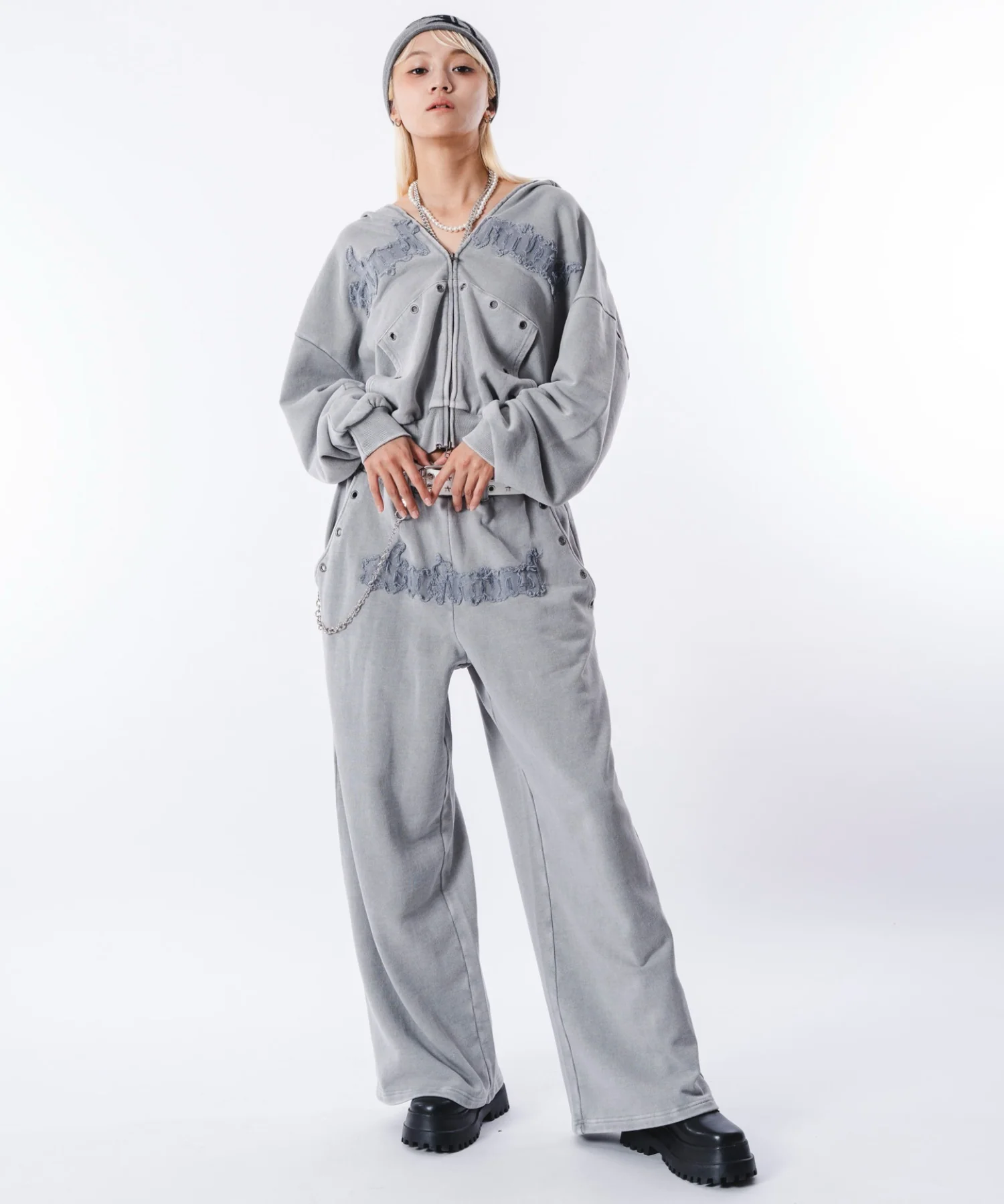 ブリーチハトメスウェットパンツ - Image 36
