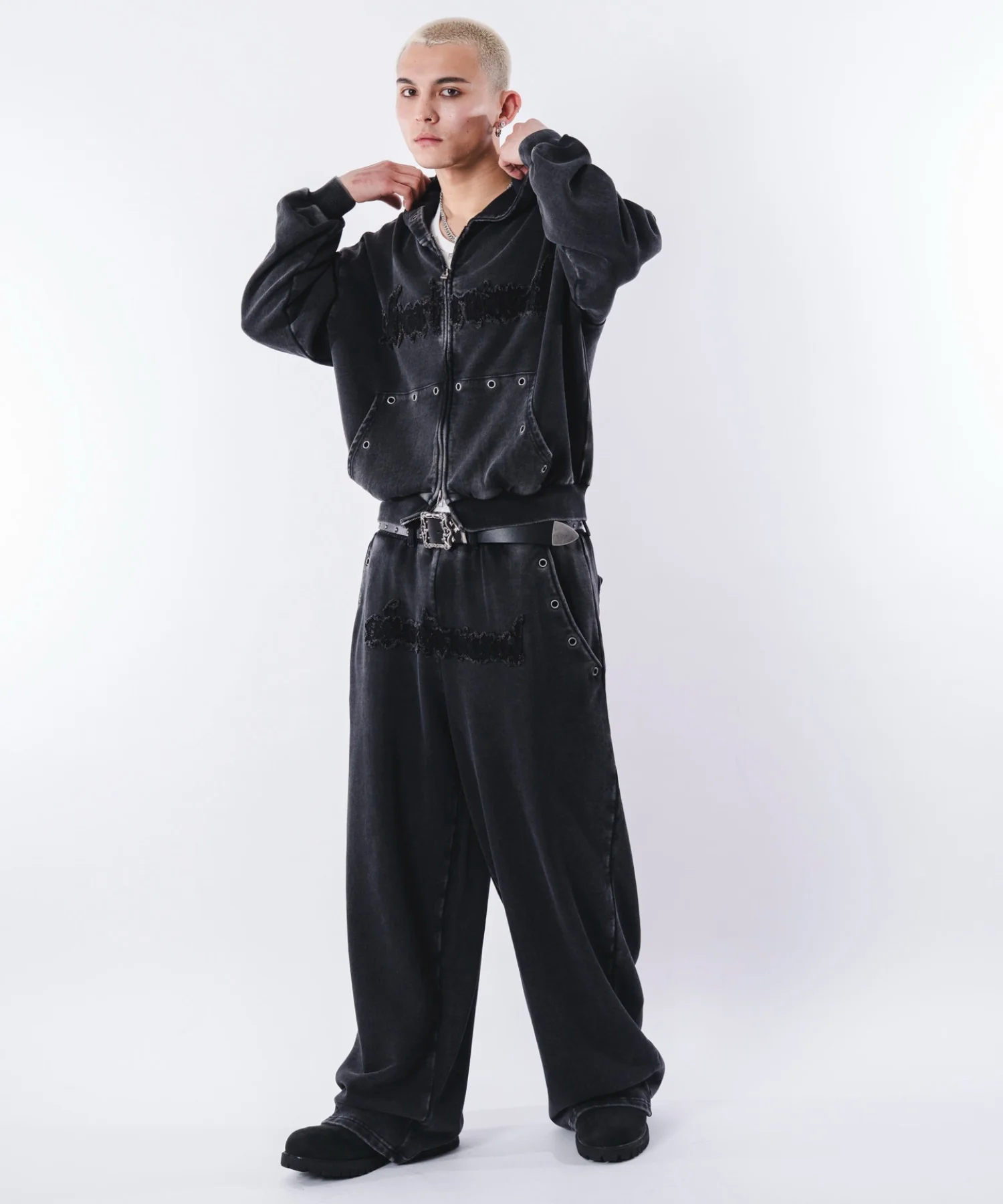ブリーチハトメスウェットパンツ - Image 49
