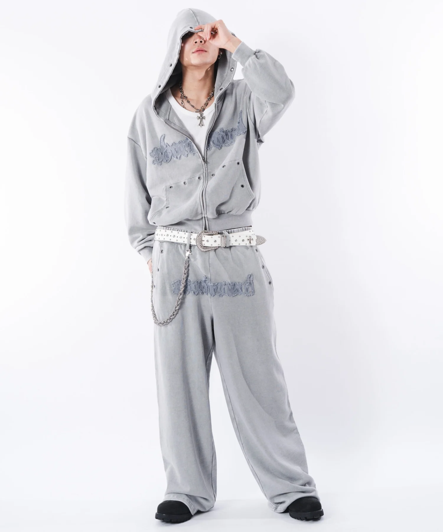 ブリーチハトメスウェットパンツ - Image 5