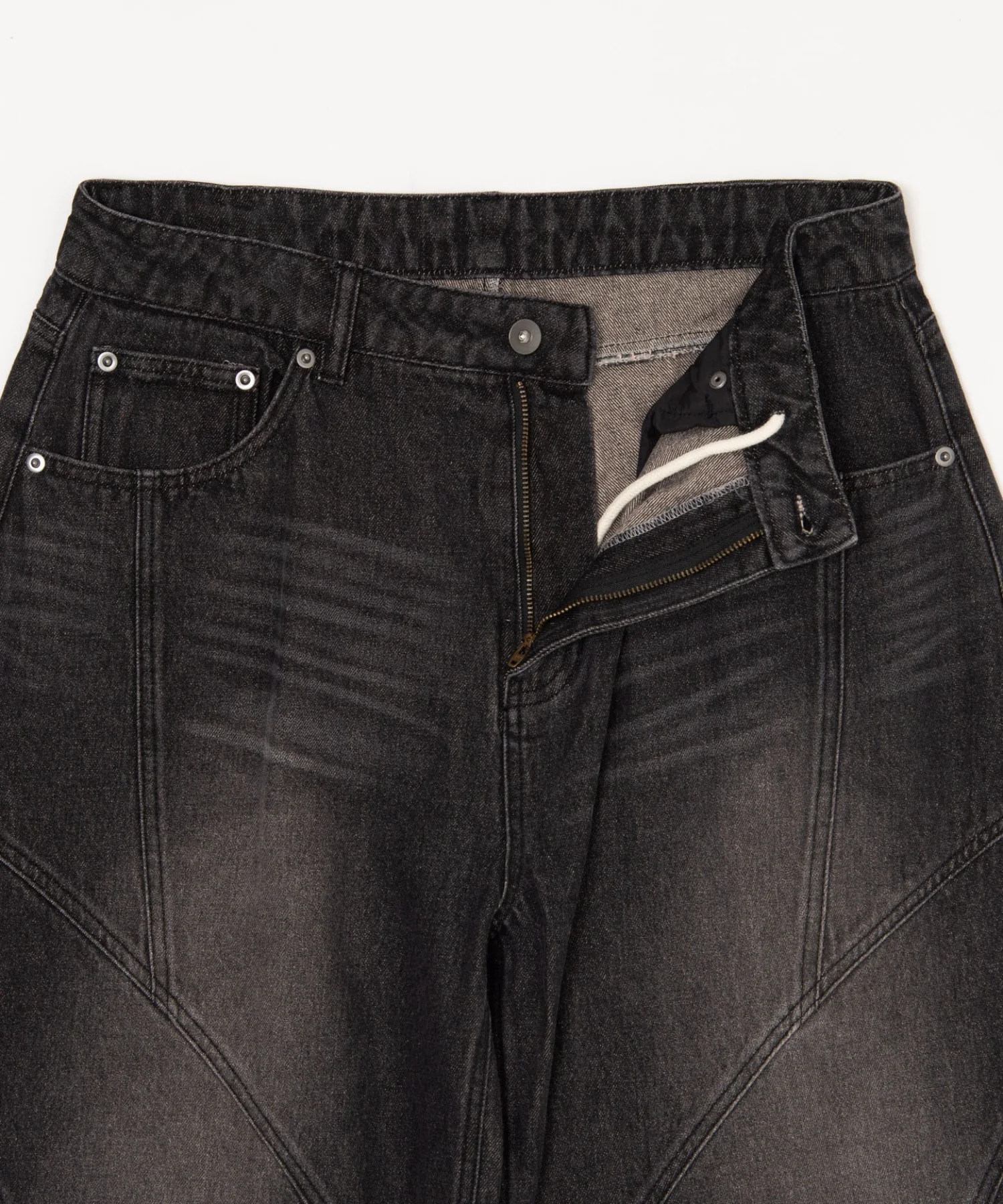 スウィッチングカーブデニムパンツ - Image 36