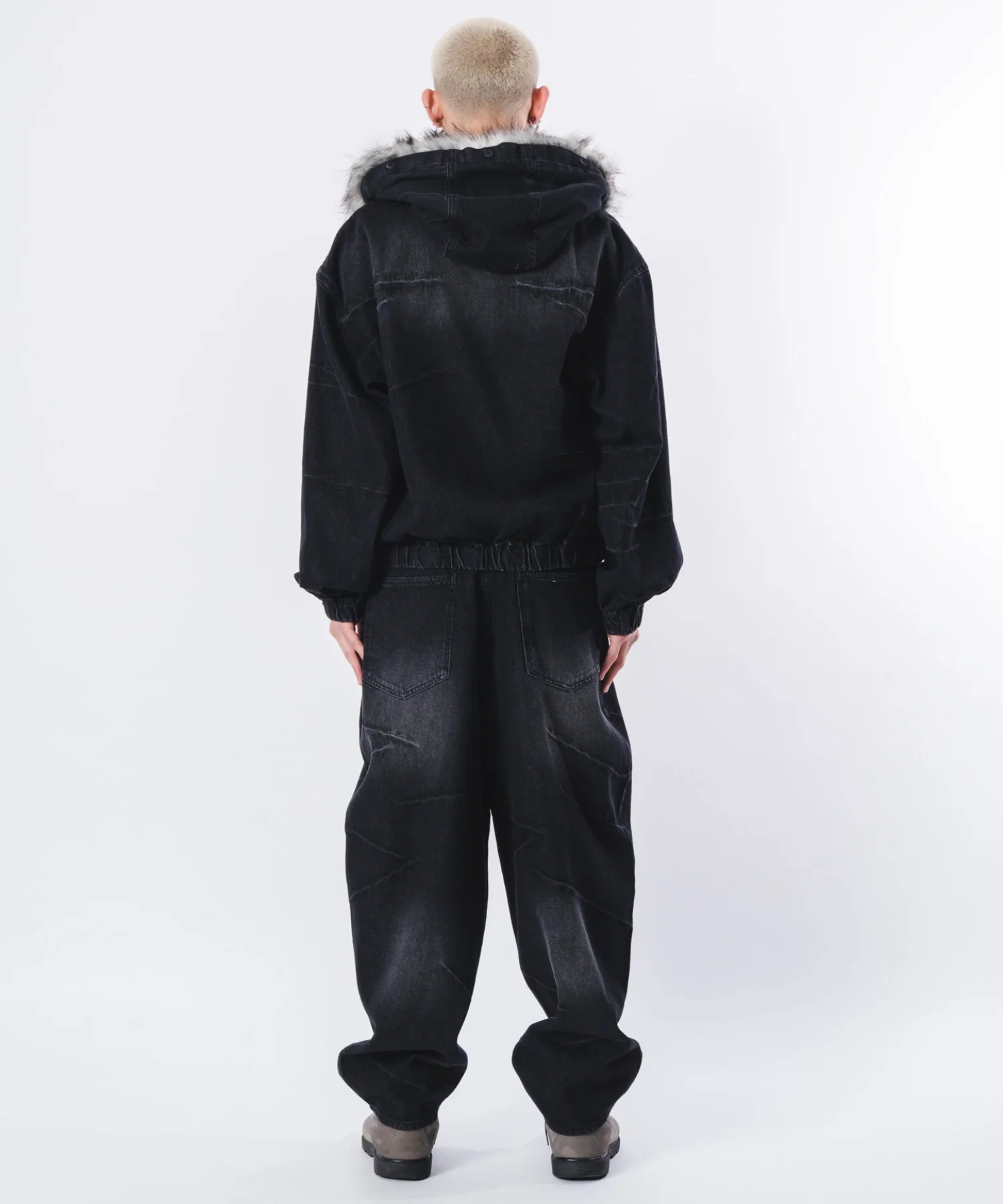 バルーンスラッシュデニムパンツ - Image 12