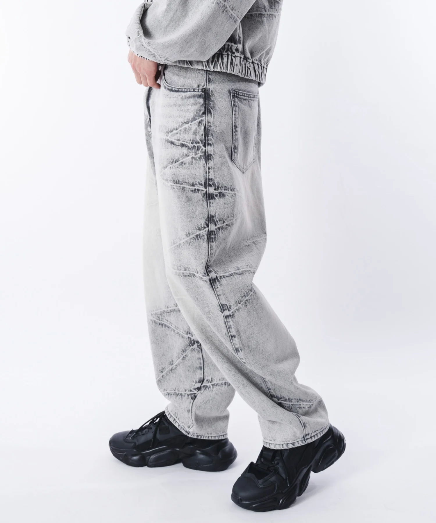 バルーンスラッシュデニムパンツ - Image 31