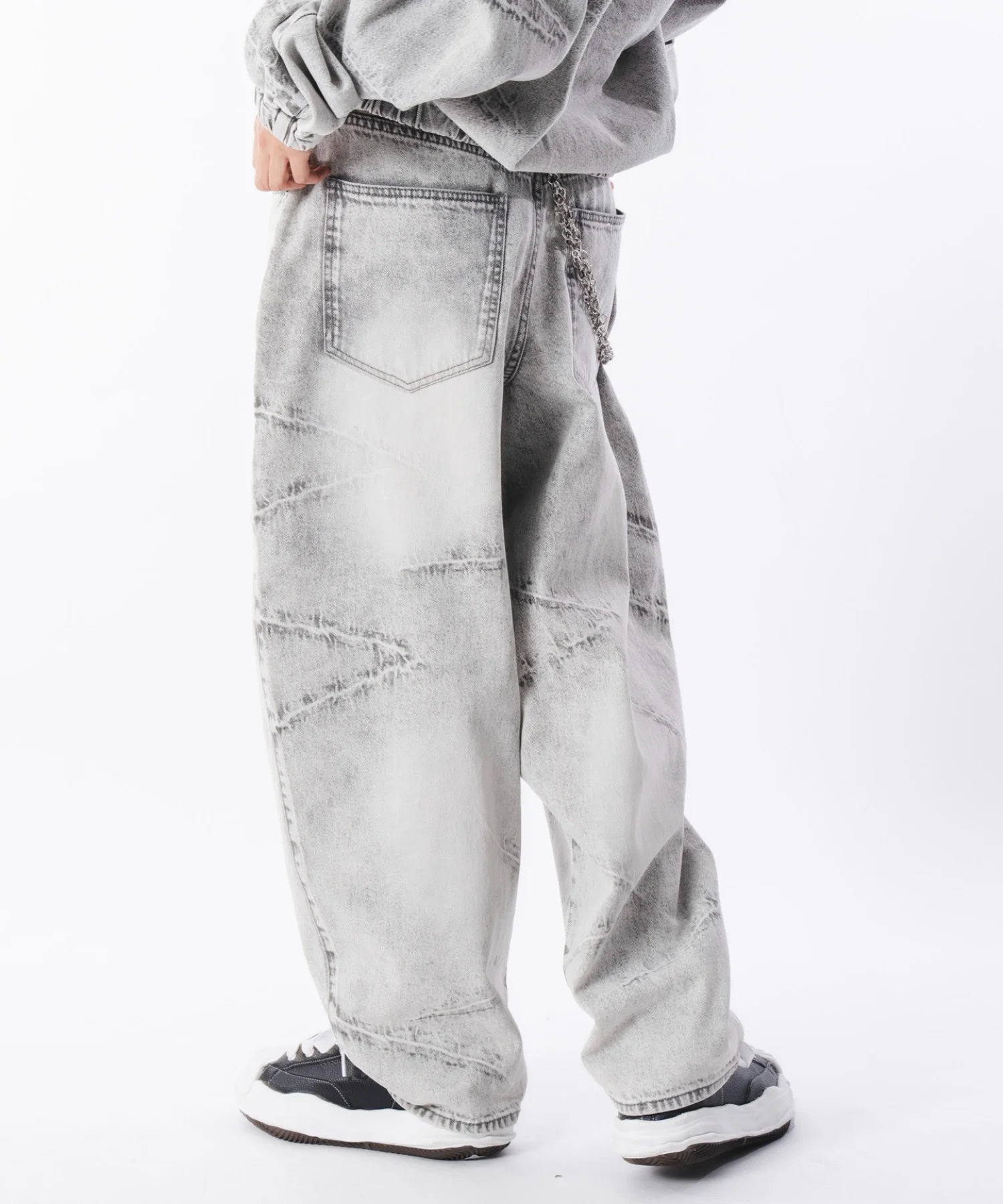 バルーンスラッシュデニムパンツ - Image 45