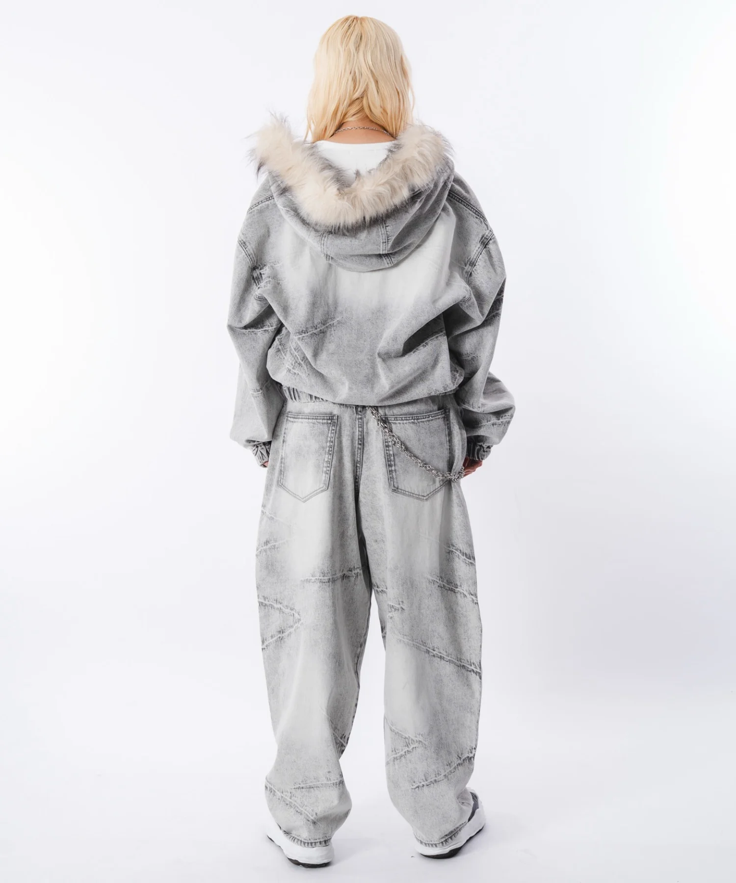 バルーンスラッシュデニムパンツ - Image 48