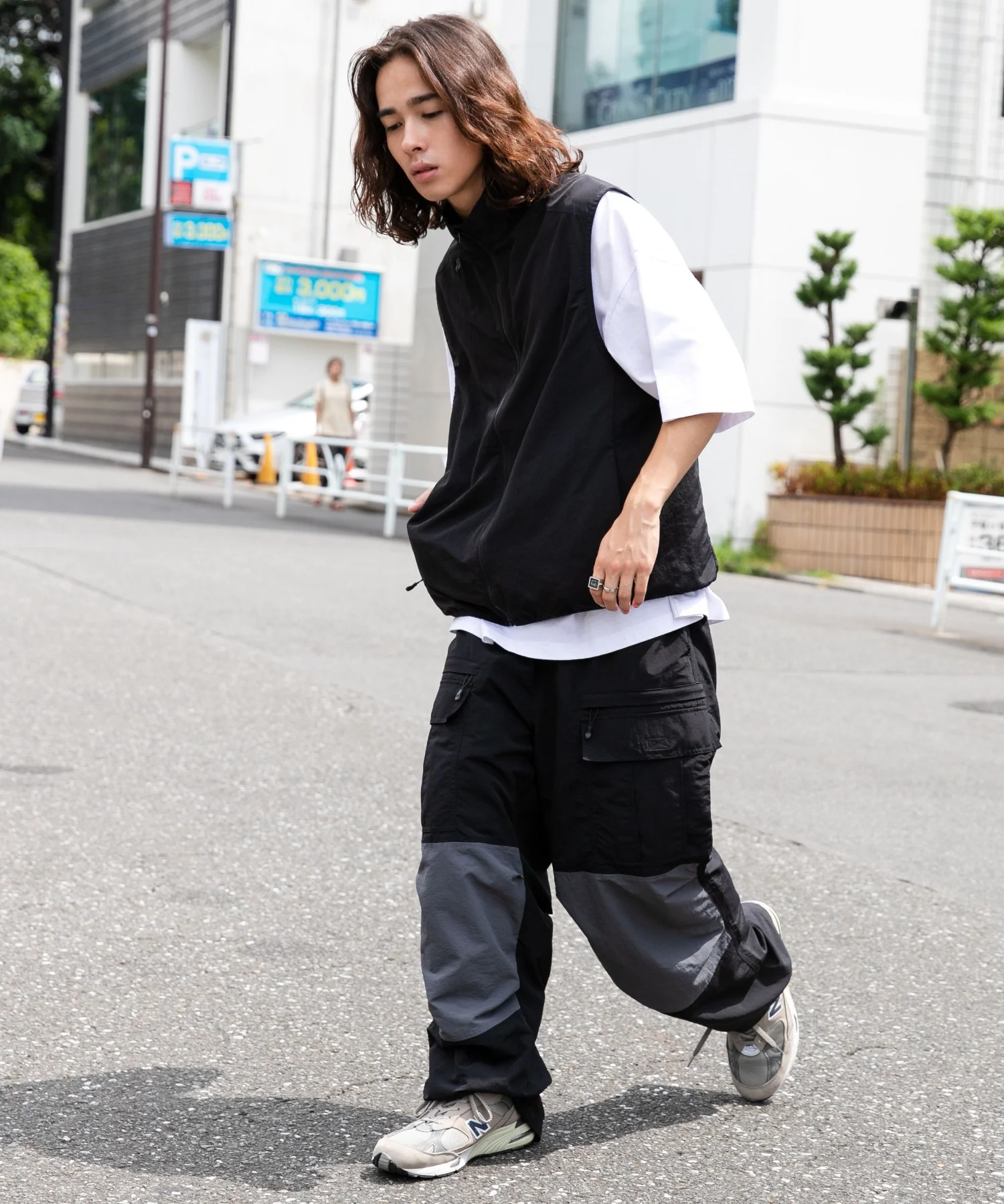 ナイロンユーティリティーカーゴパンツ - Image 2