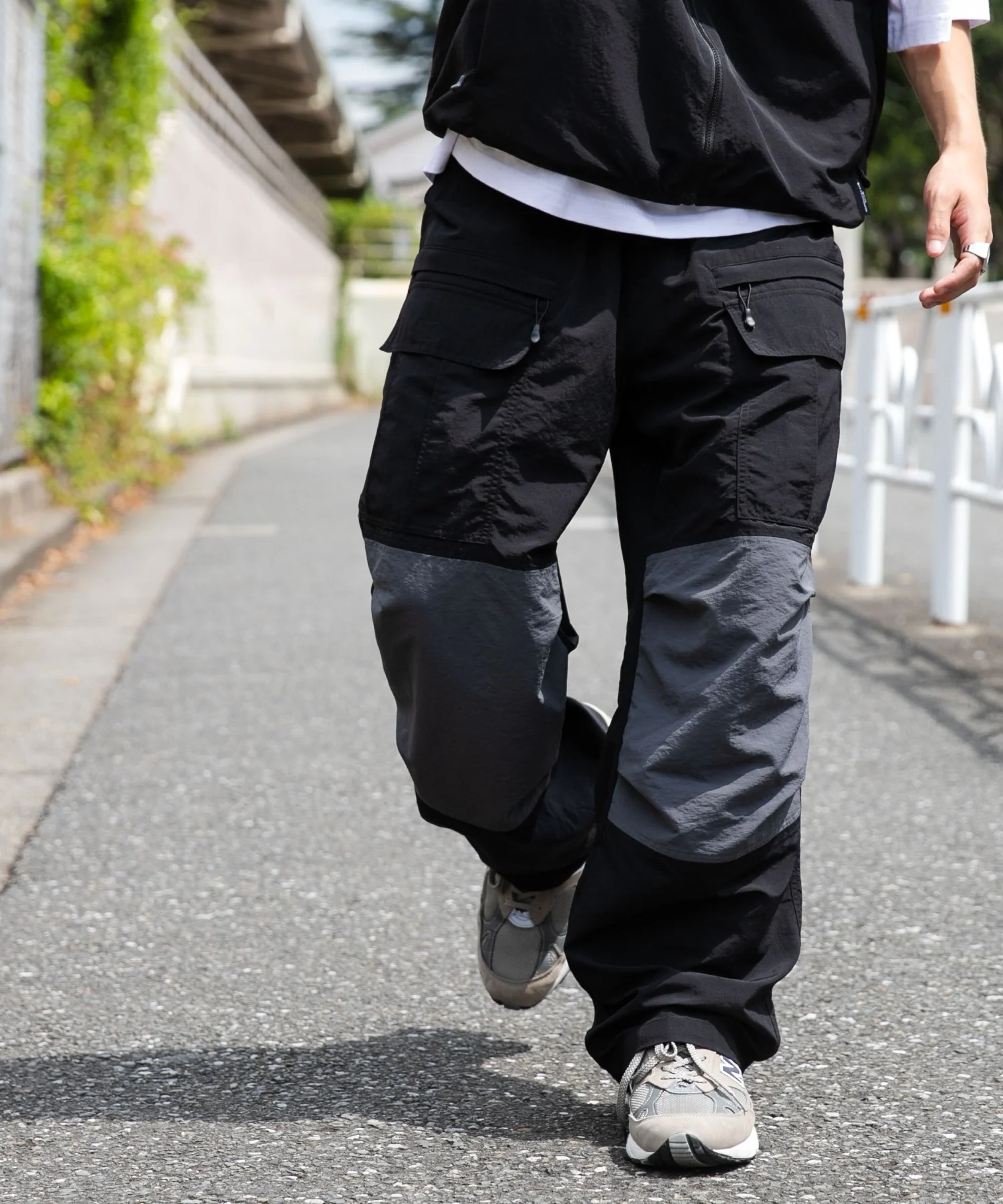 ナイロンユーティリティーカーゴパンツ - Image 8