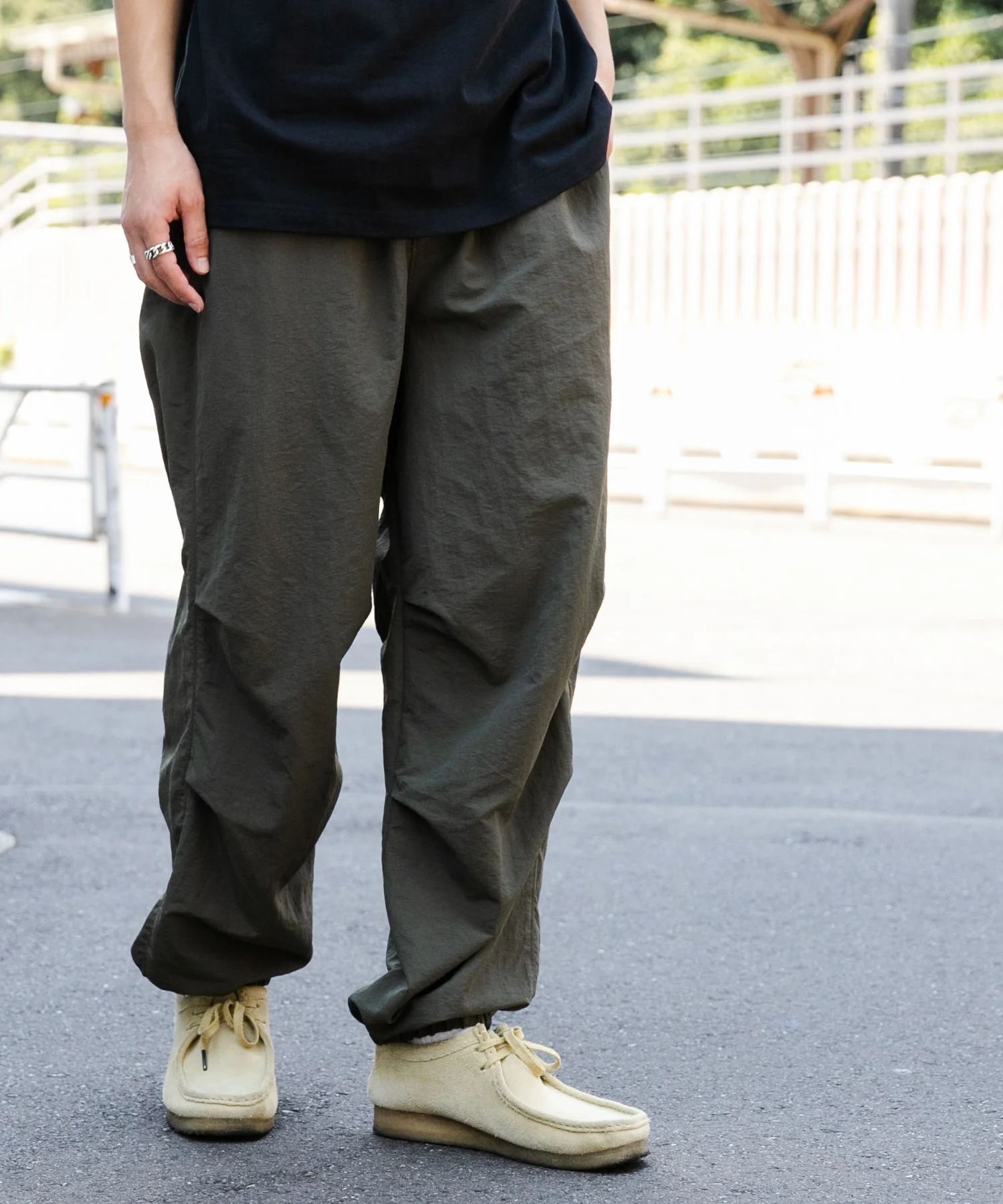 ナイロントラックパンツ - Image 3