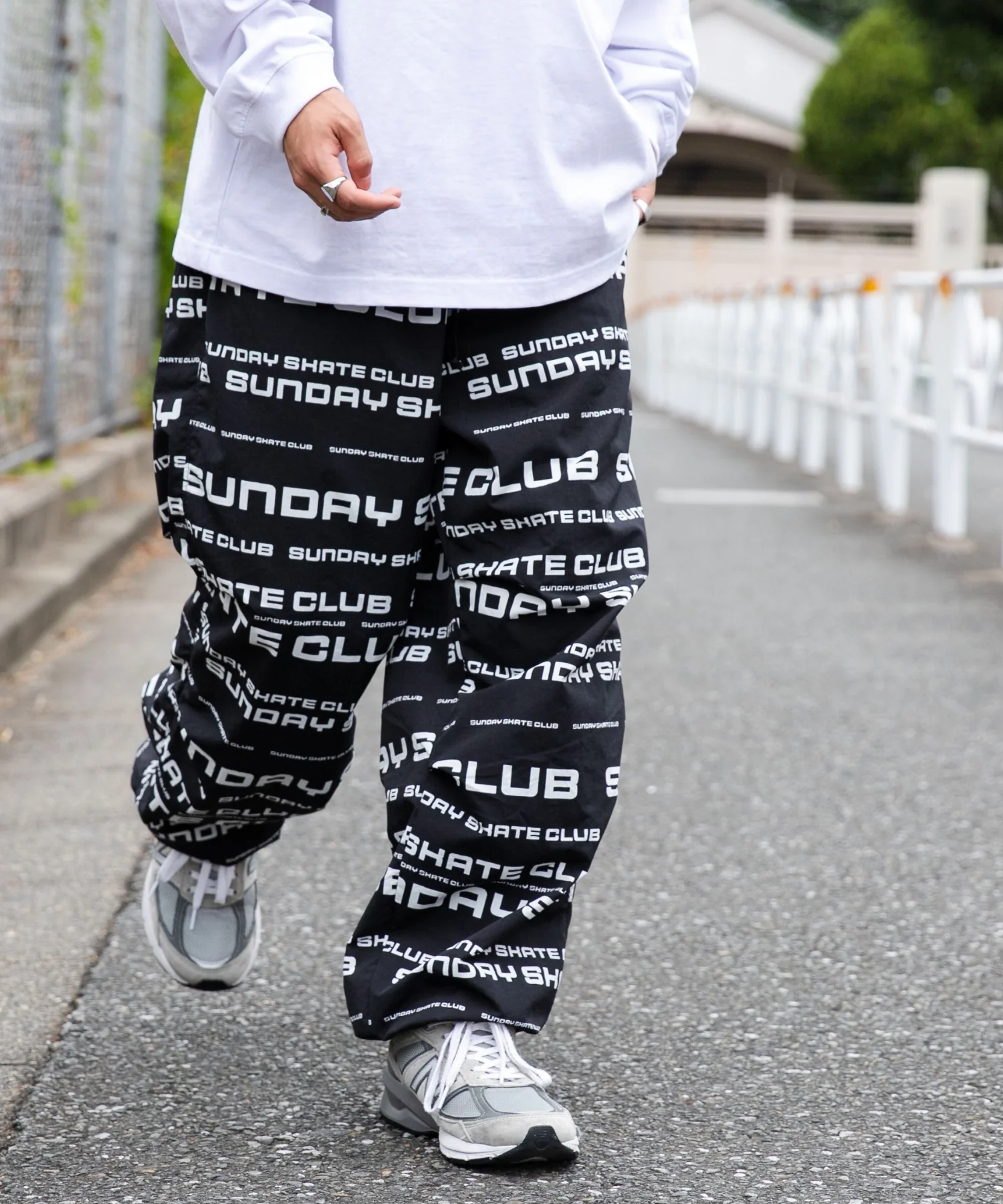 ナイロントラックパンツ - Image 6