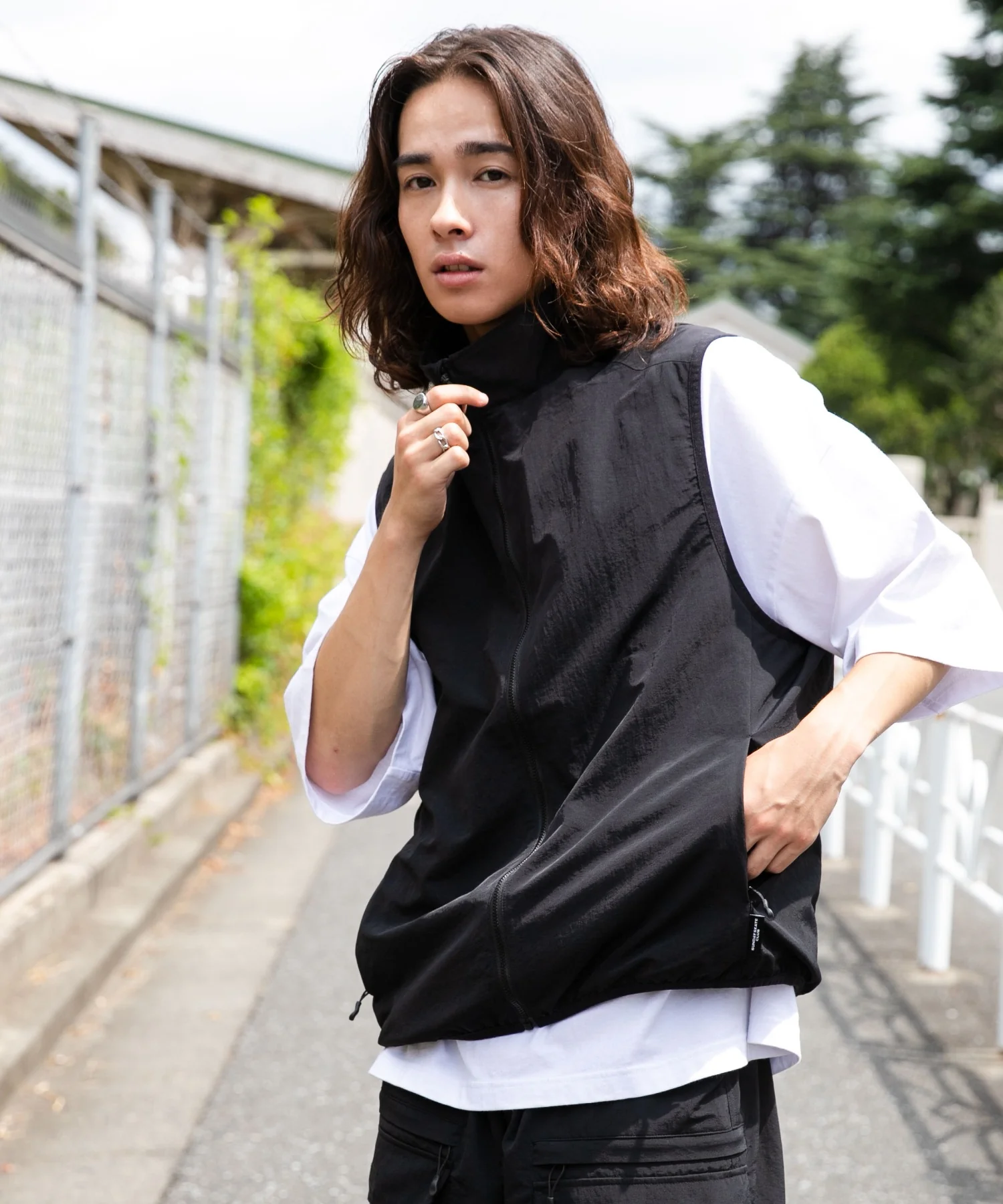 ナイロントラックベスト - Image 12