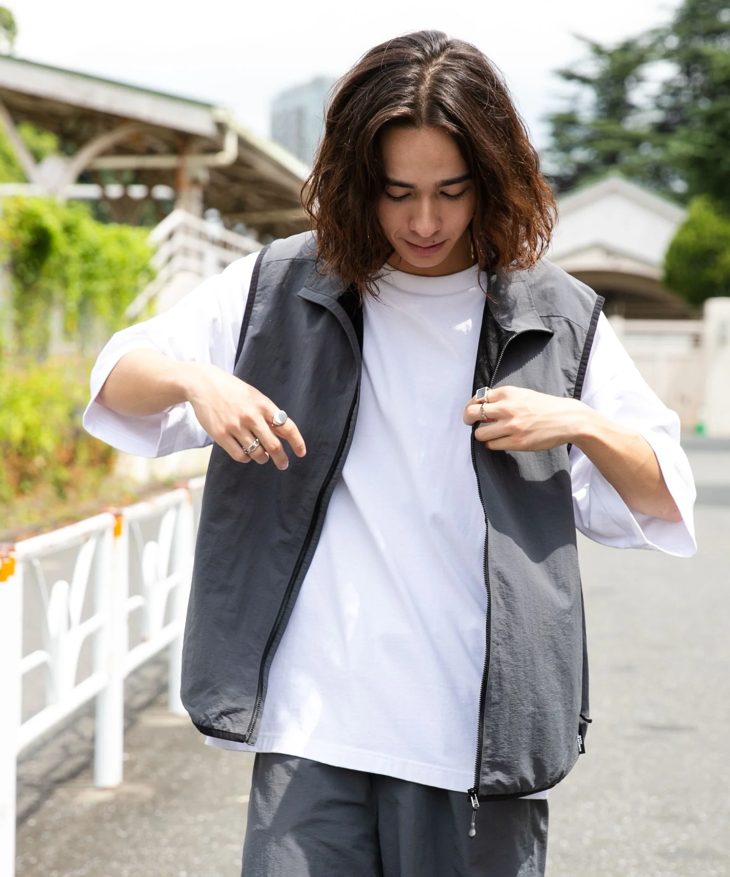 ナイロントラックベスト - Image 20
