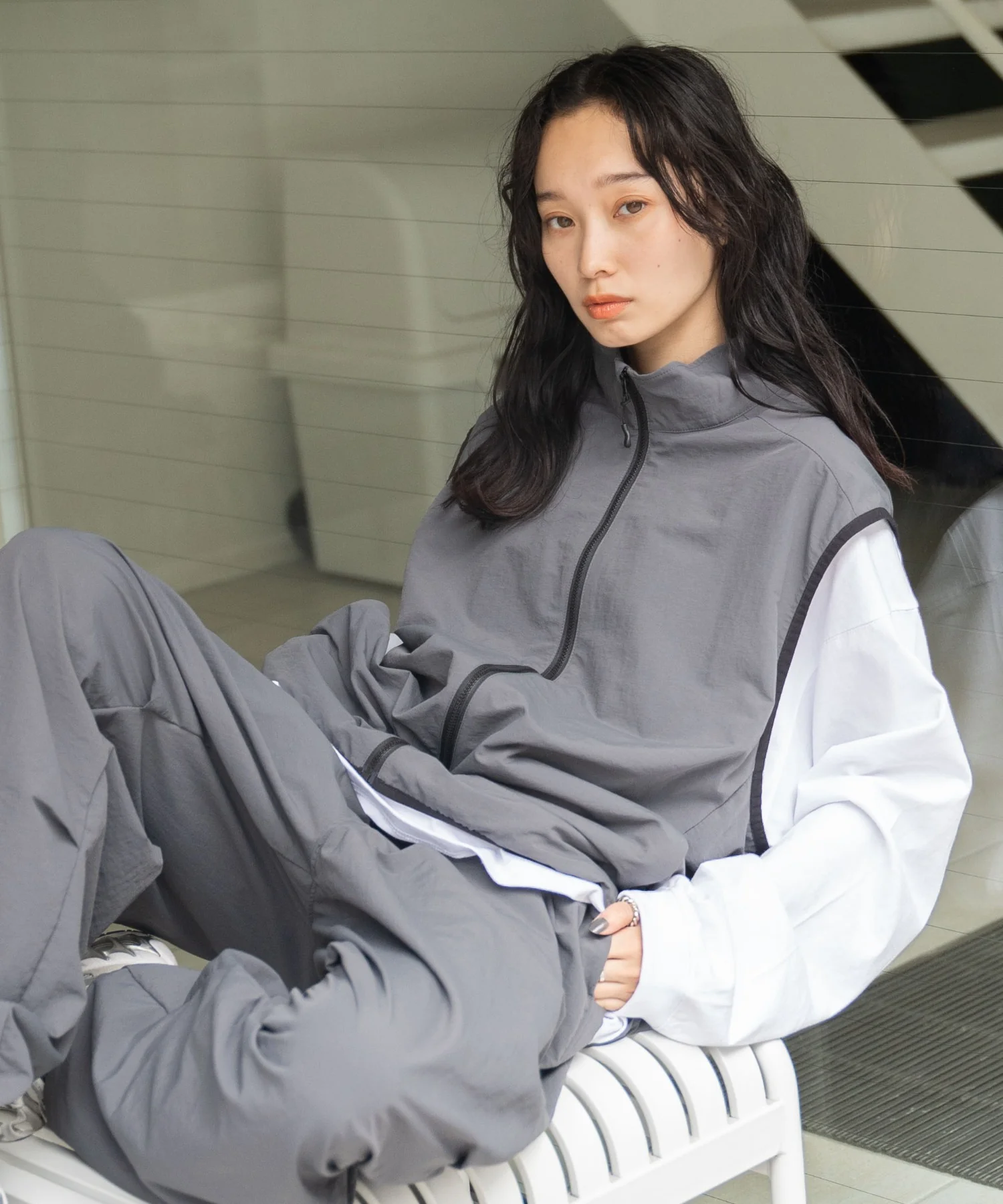 ナイロントラックベスト - Image 25