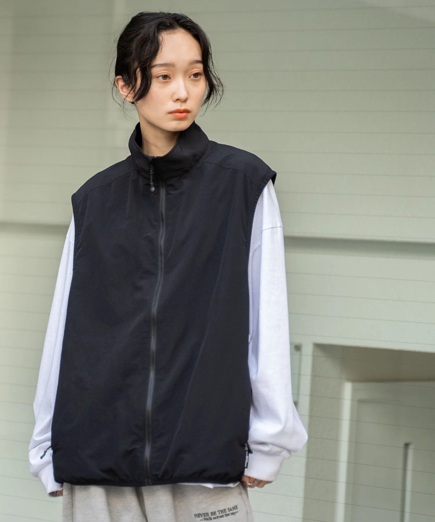 ナイロントラックベスト - Image 3