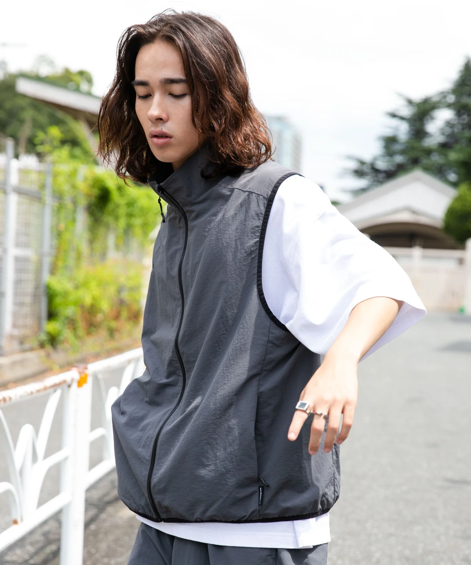 ナイロントラックベスト - Image 6