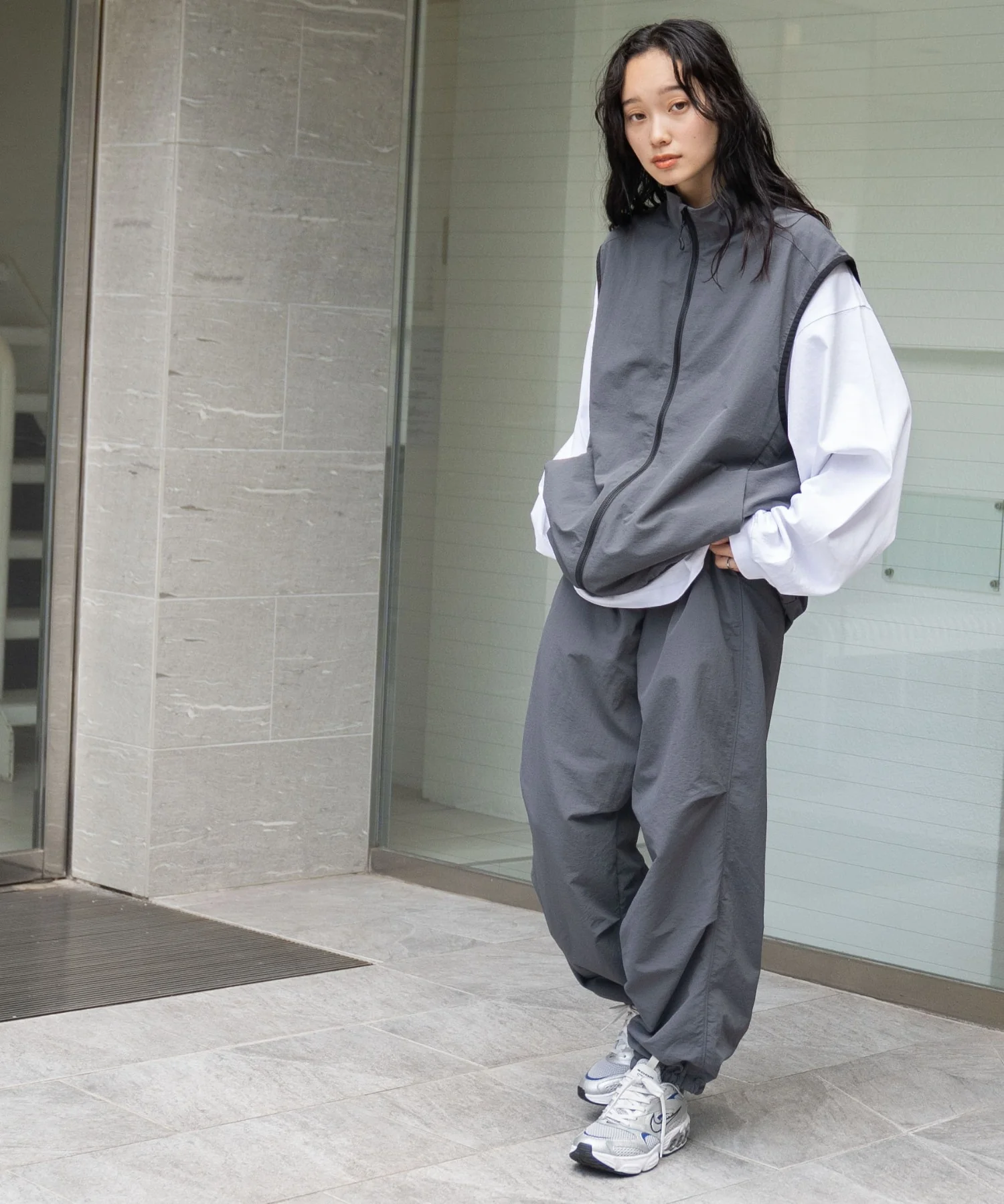 ナイロントラックベスト - Image 8