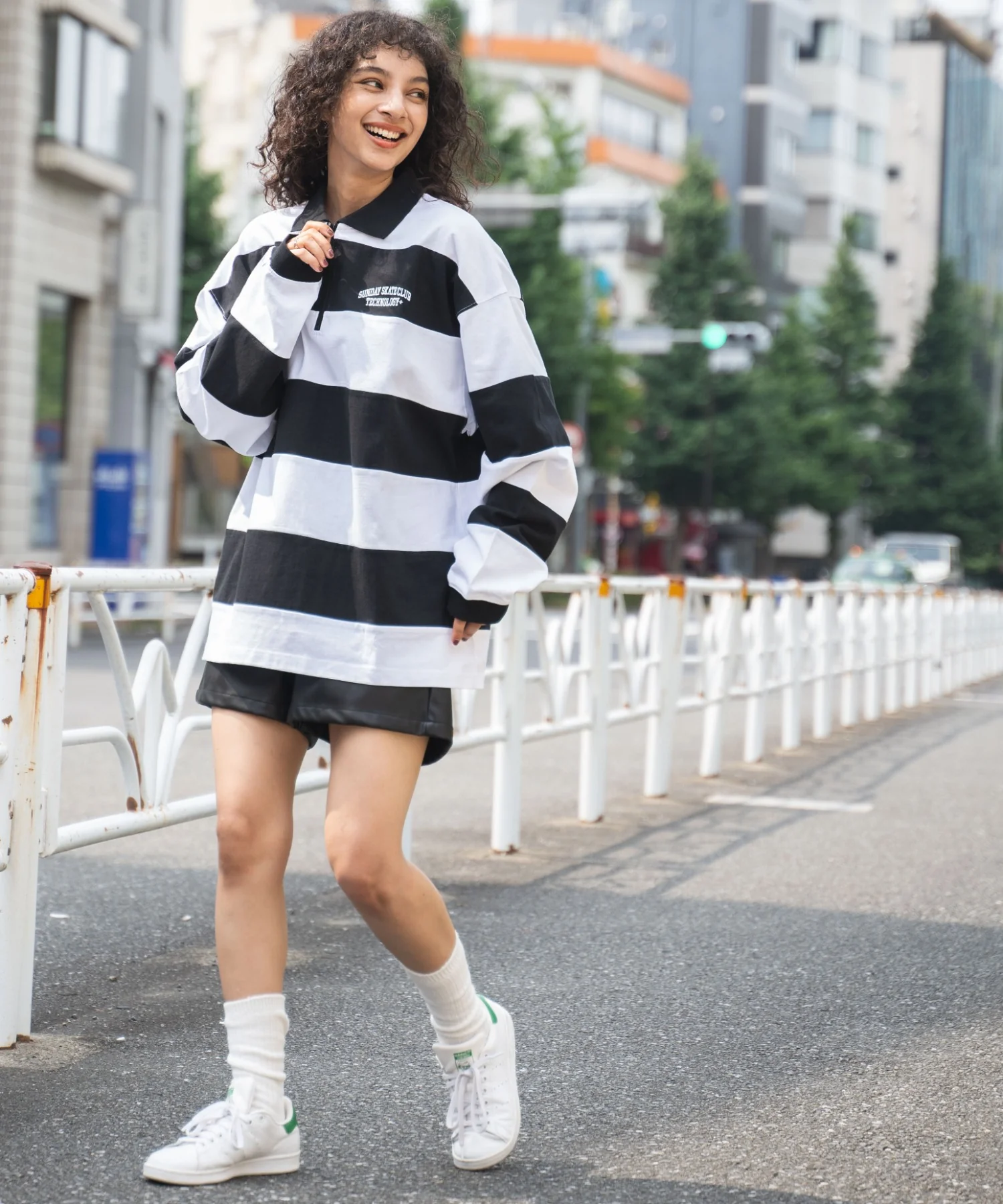 ヘビーウエイトハーフZIPワンポイントロンT - Image 25