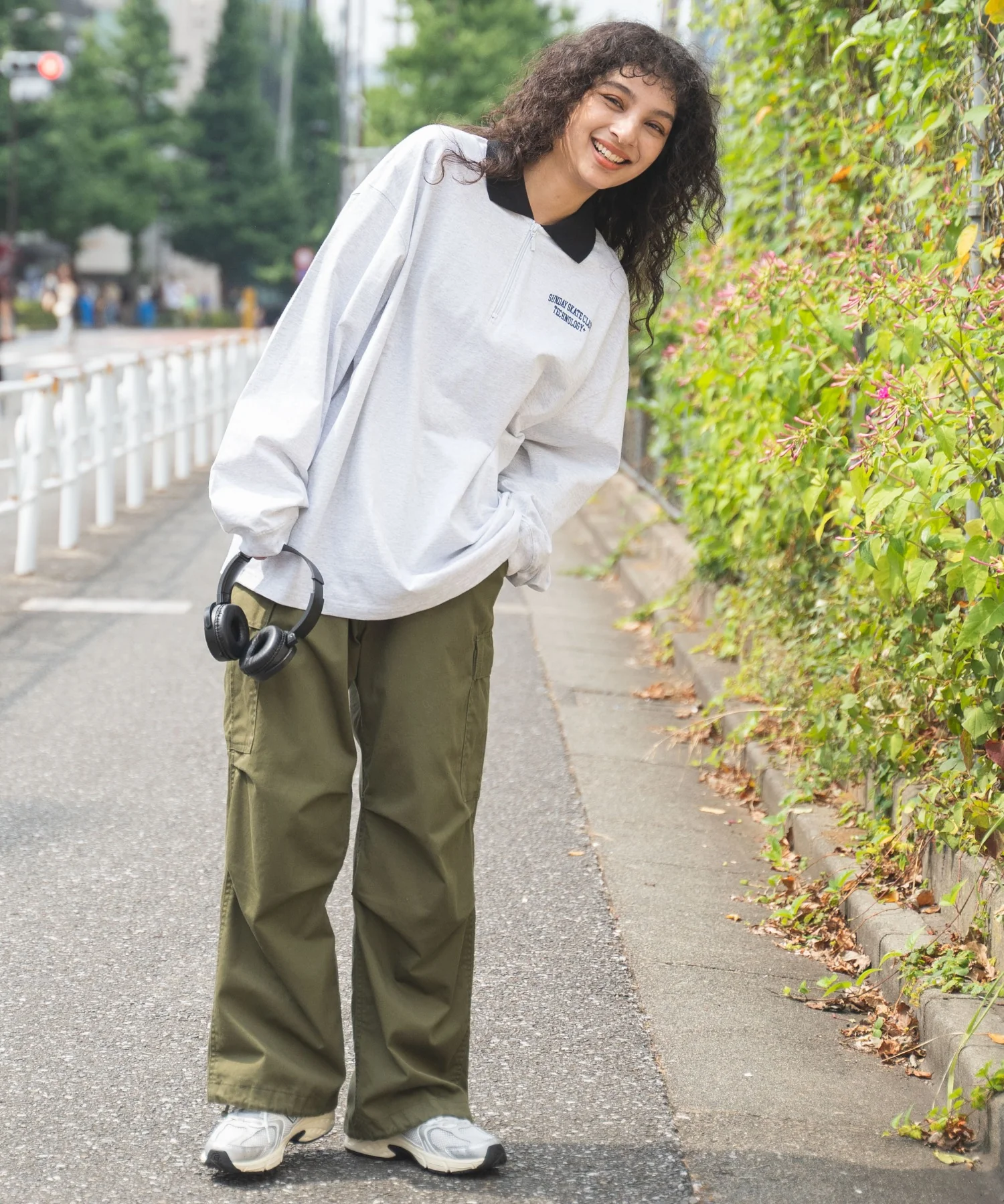 ヘビーウエイトハーフZIPワンポイントロンT - Image 30