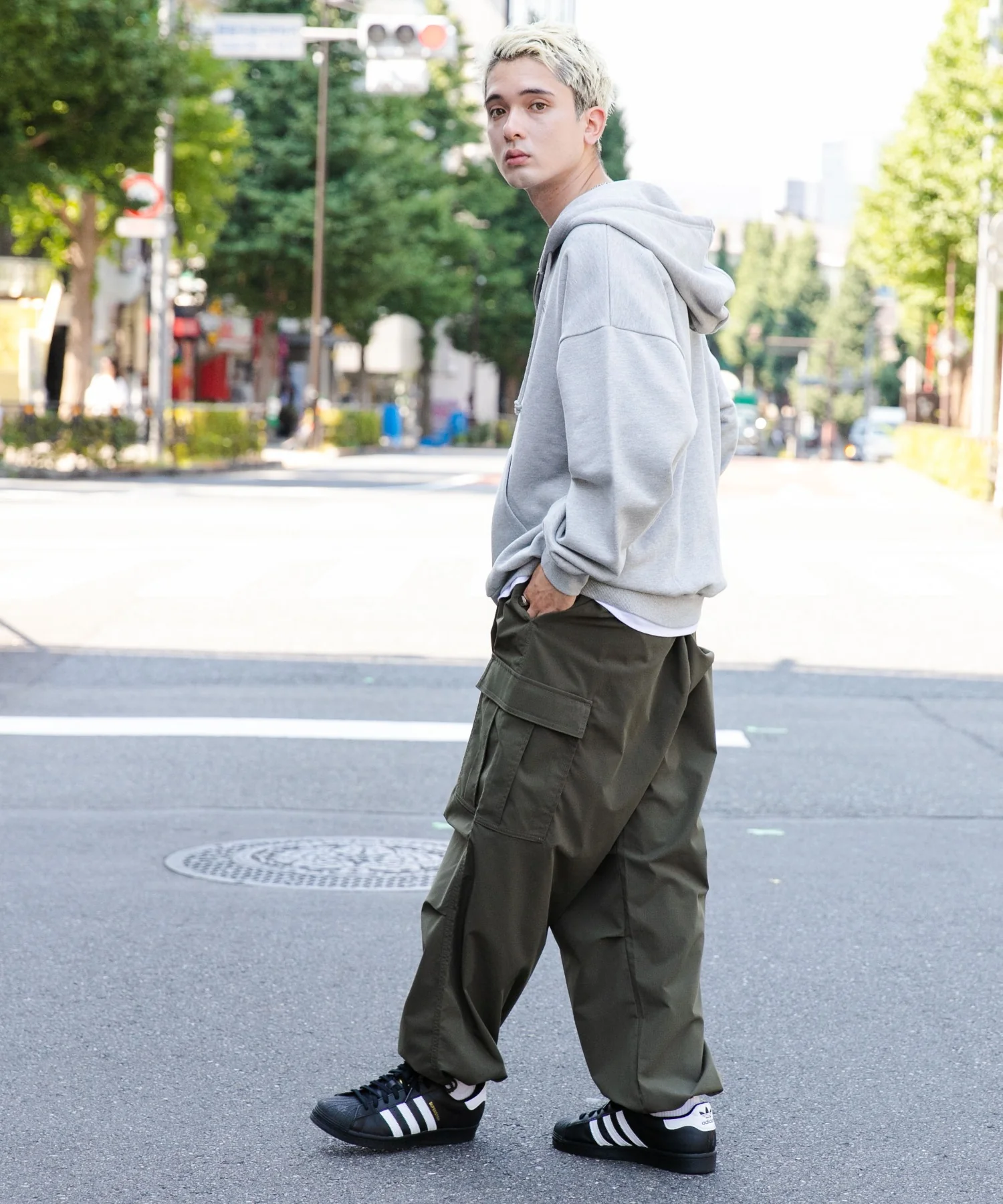 ヘビーウエイトワンポイントZIPパーカー - Image 13