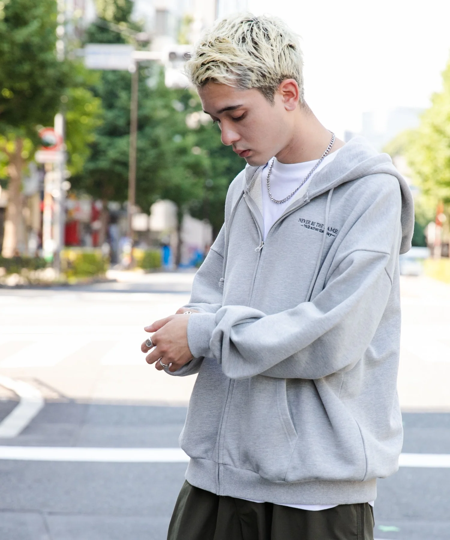 ヘビーウエイトワンポイントZIPパーカー - Image 38