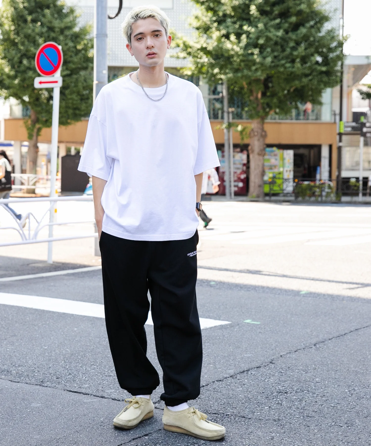 ヘビーウエイトワンポイントスウェットパンツ - Image 5