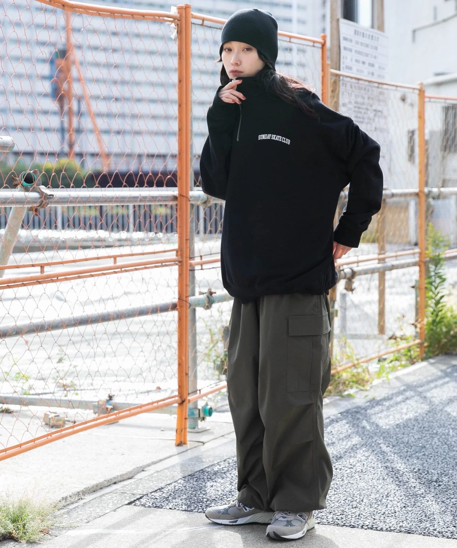ヘビーウエイトハーフZIPワンポイントPO - Image 10