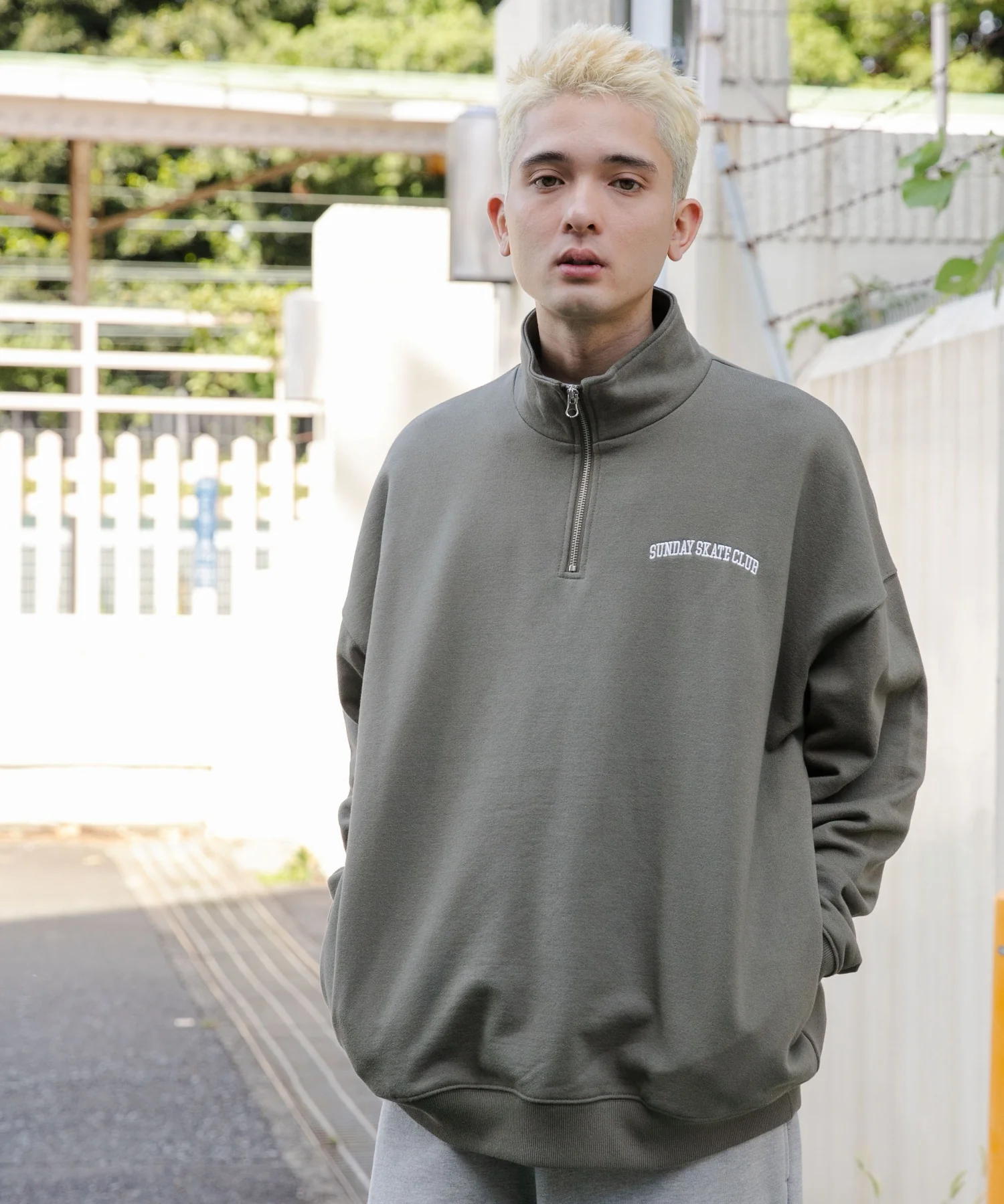 ヘビーウエイトハーフZIPワンポイントPO - Image 16
