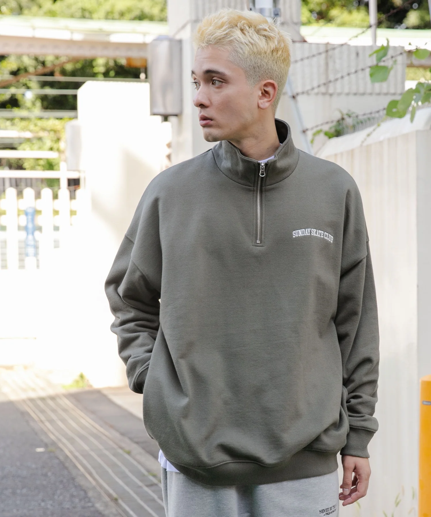 ヘビーウエイトハーフZIPワンポイントPO - Image 17