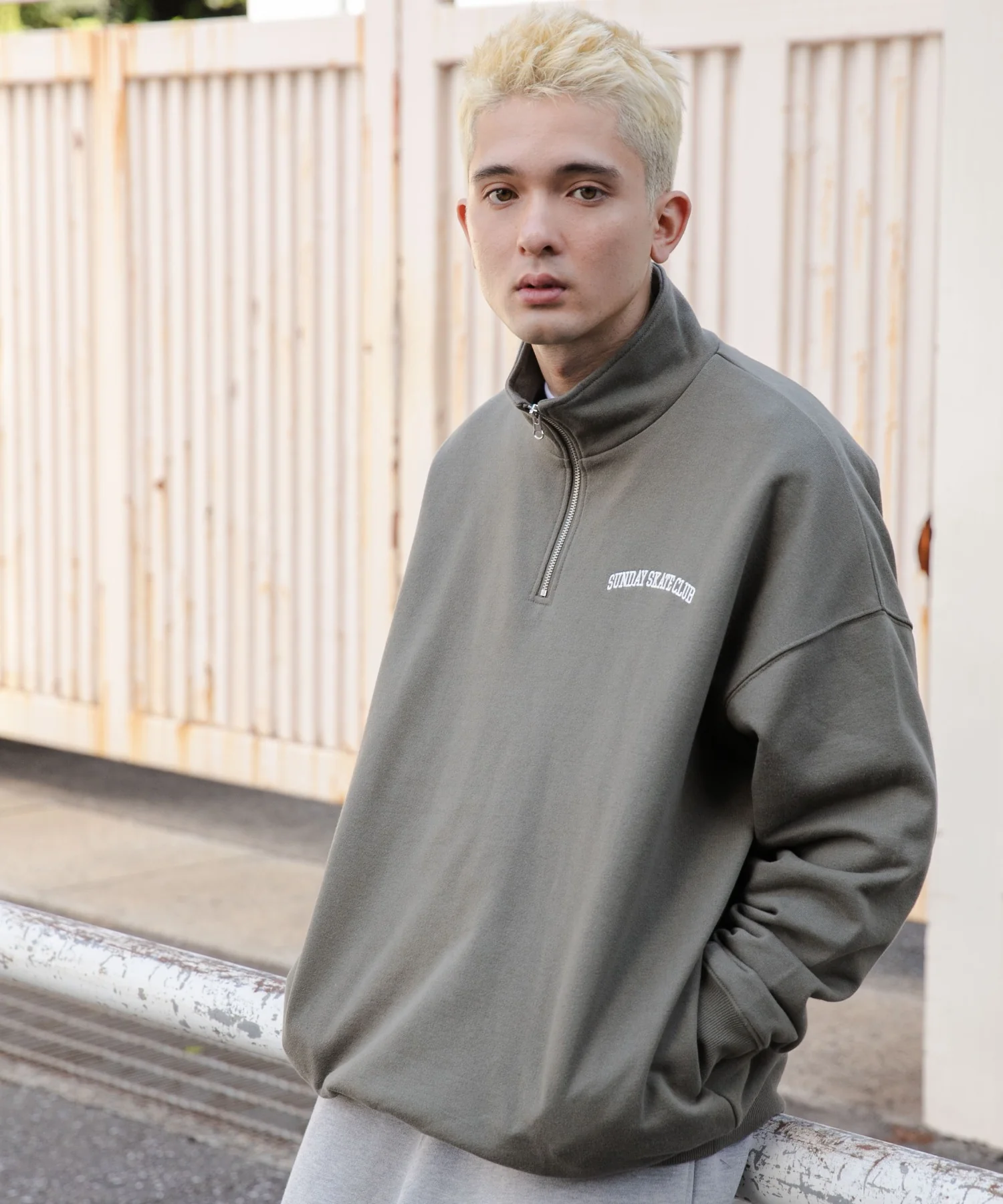 ヘビーウエイトハーフZIPワンポイントPO - Image 19