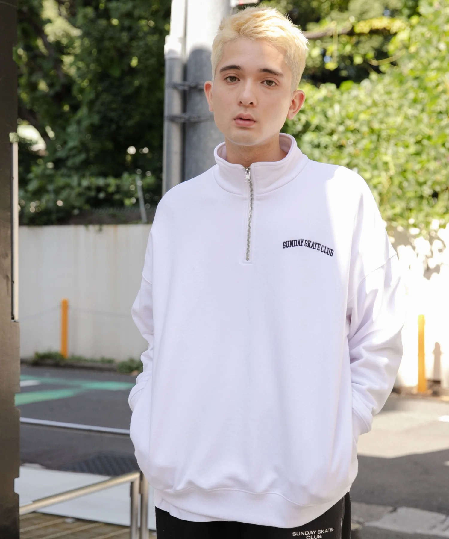 ヘビーウエイトハーフZIPワンポイントPO - Image 21