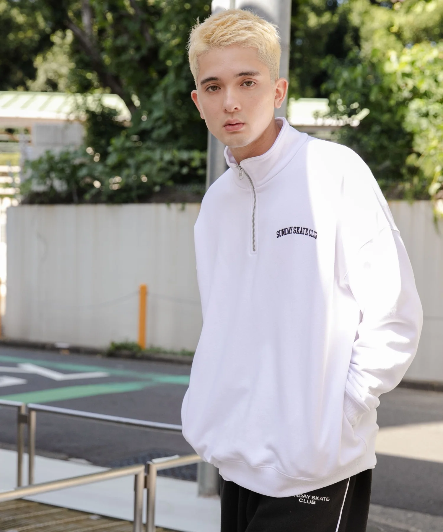 ヘビーウエイトハーフZIPワンポイントPO - Image 22