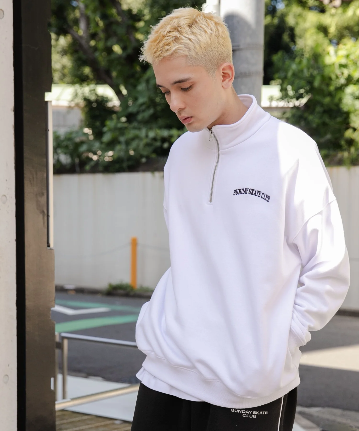 ヘビーウエイトハーフZIPワンポイントPO - Image 23